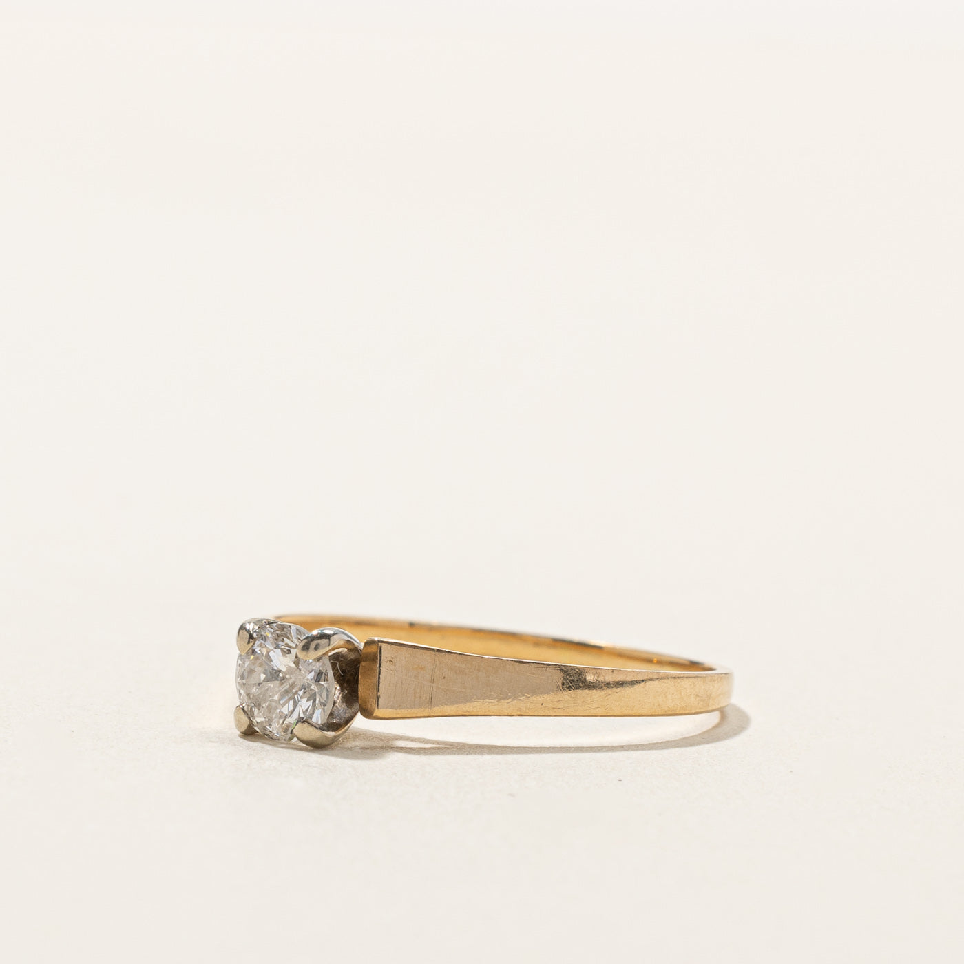 Solitaire Diamond Ring | 0.40ct | SZ 8 |