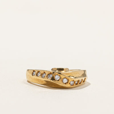 Channel Set Diamond Ring | 0.17ctw | SZ 4.25 |