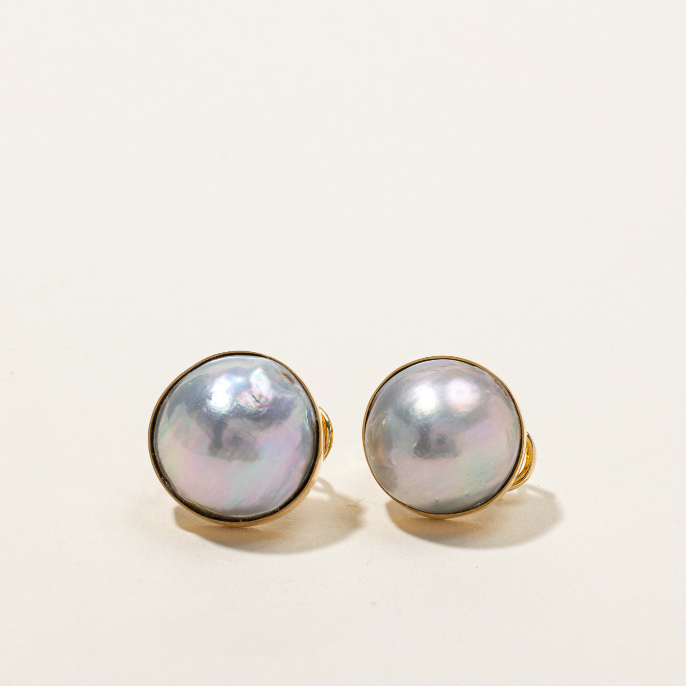 Mabe Pearl Studs