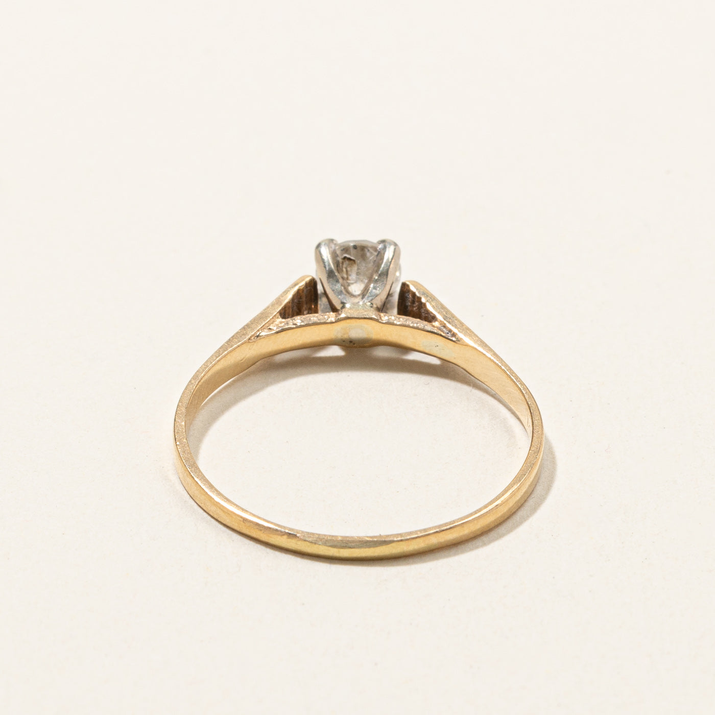 Solitaire Diamond Ring | 0.40ct | SZ 8 |