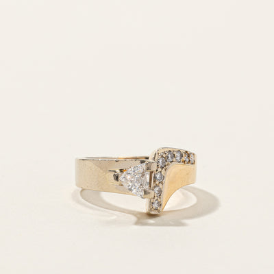 Offset Diamond Ring | 0.46ctw | SZ 5.75 |