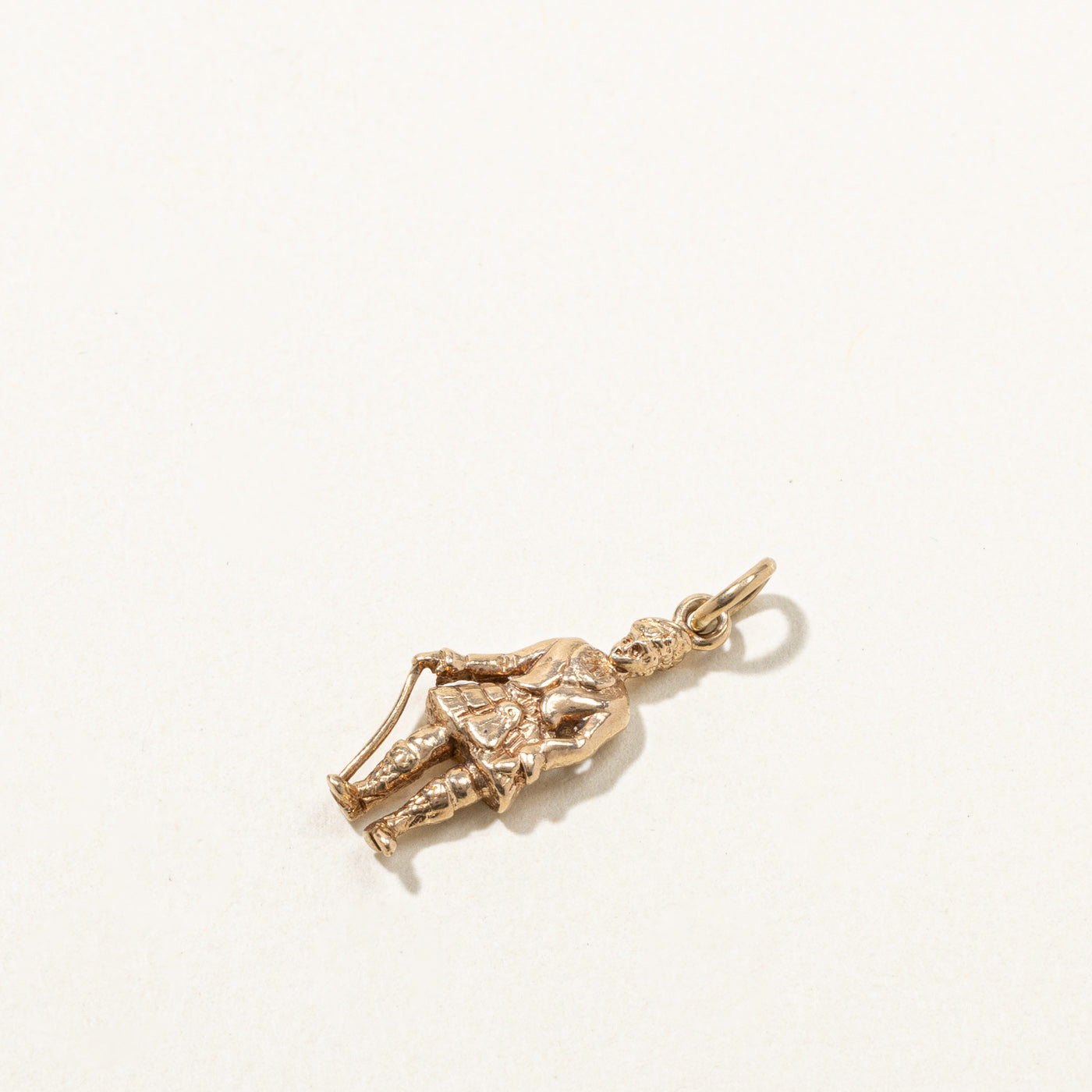 Gold Scotsman Charm