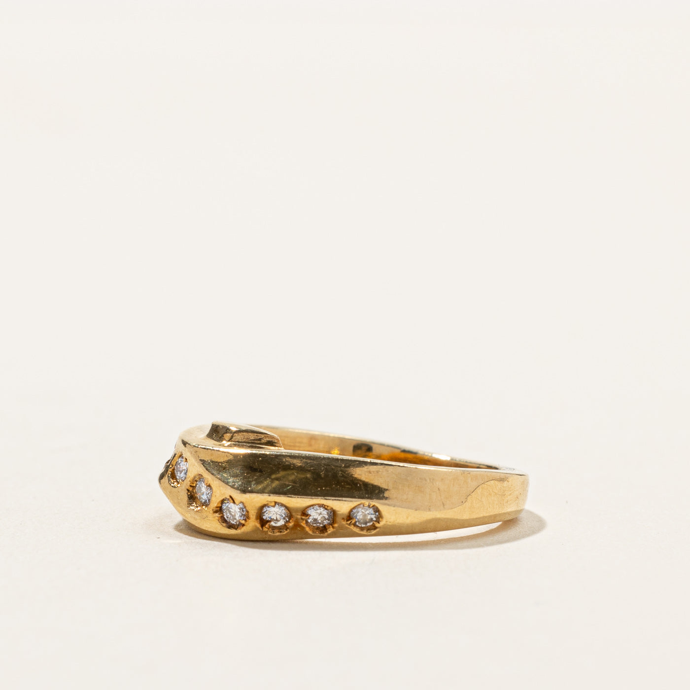 Channel Set Diamond Ring | 0.17ctw | SZ 4.25 |