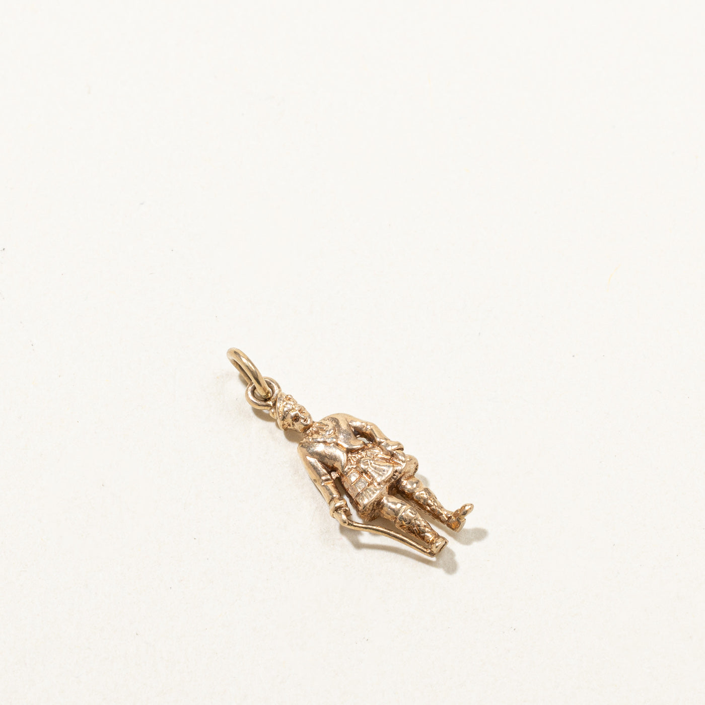 Gold Scotsman Charm