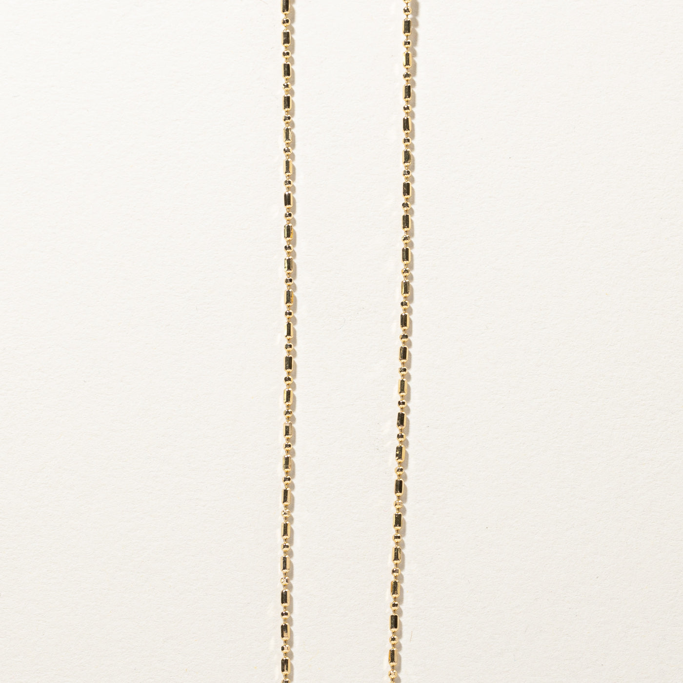 Beaded Gold Chain | 18"|
