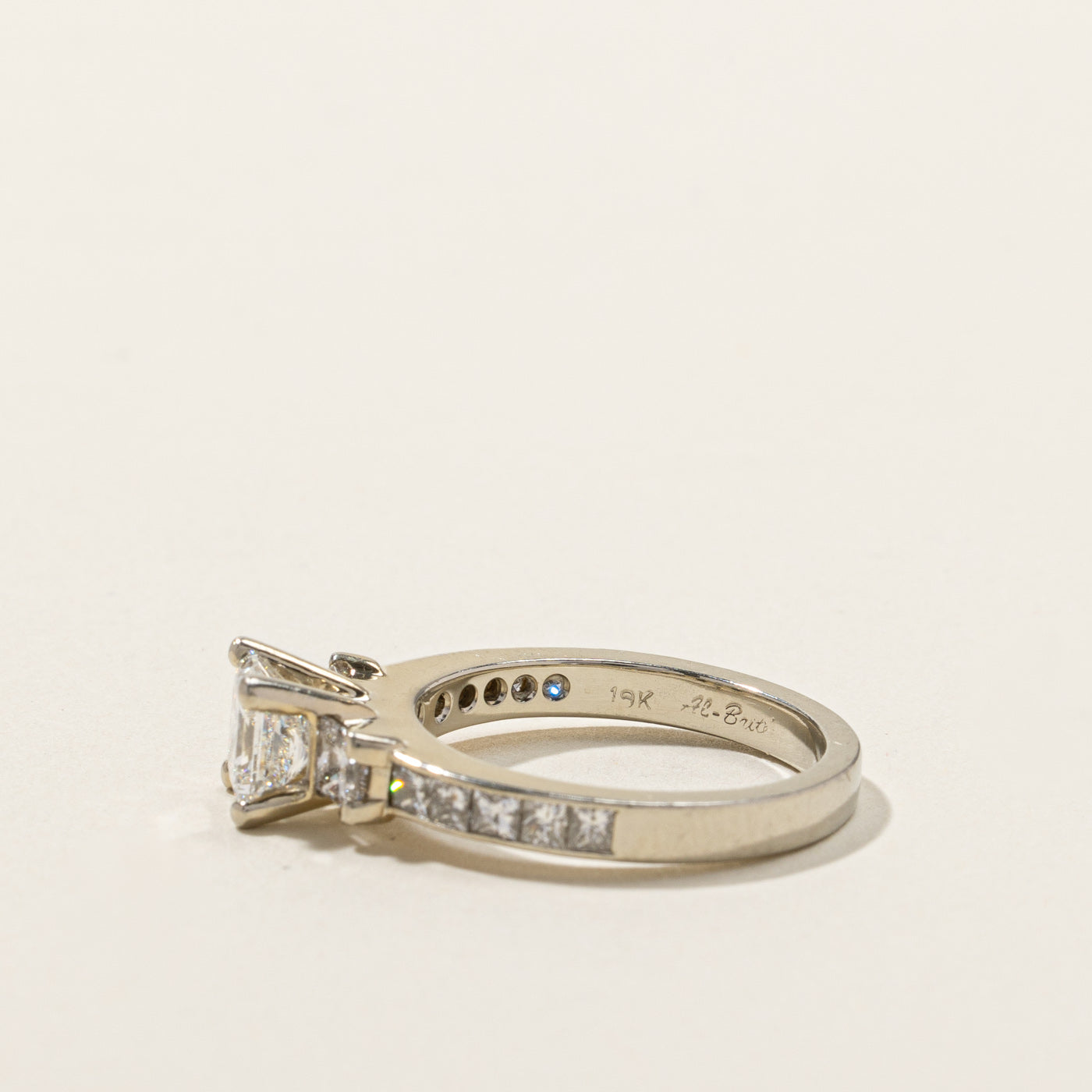 Princess Diamond Engagement Ring | 2.10ctw SI1 G | SZ 6.5 |