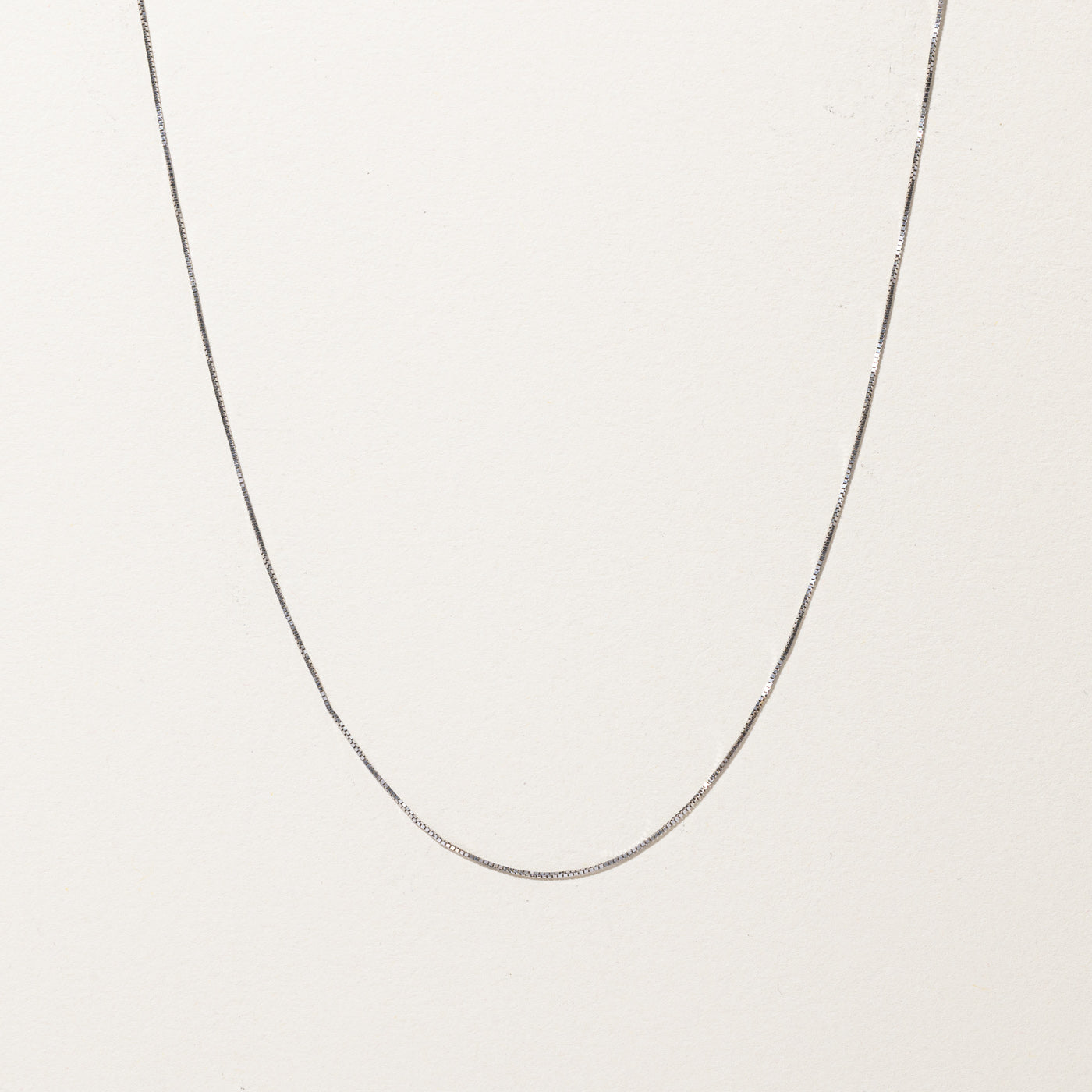 Box Chain Necklace |20"|