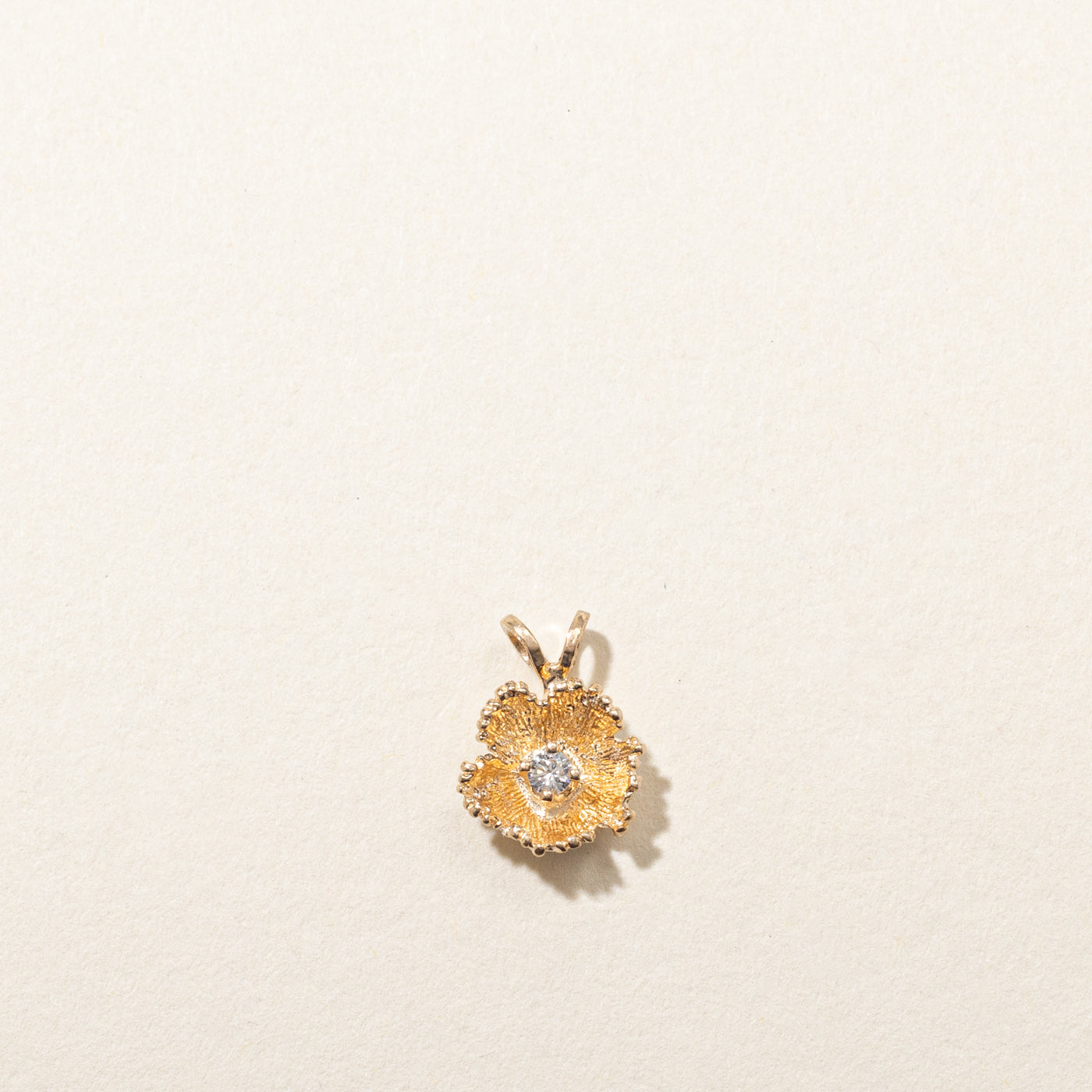 Solitaire Diamond Pendant | 0.03ct |