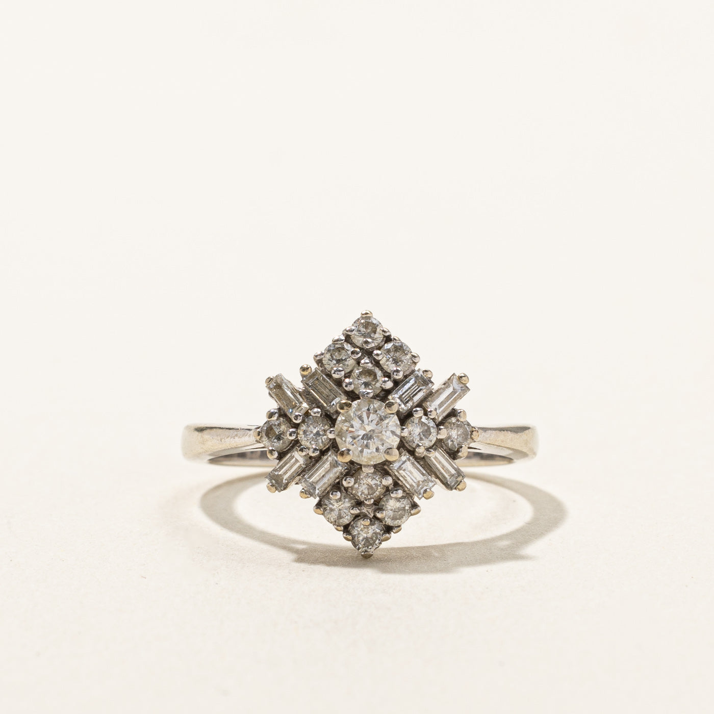 Cluster Set Diamond Ring | 0.66ctw | SZ 6.25 |