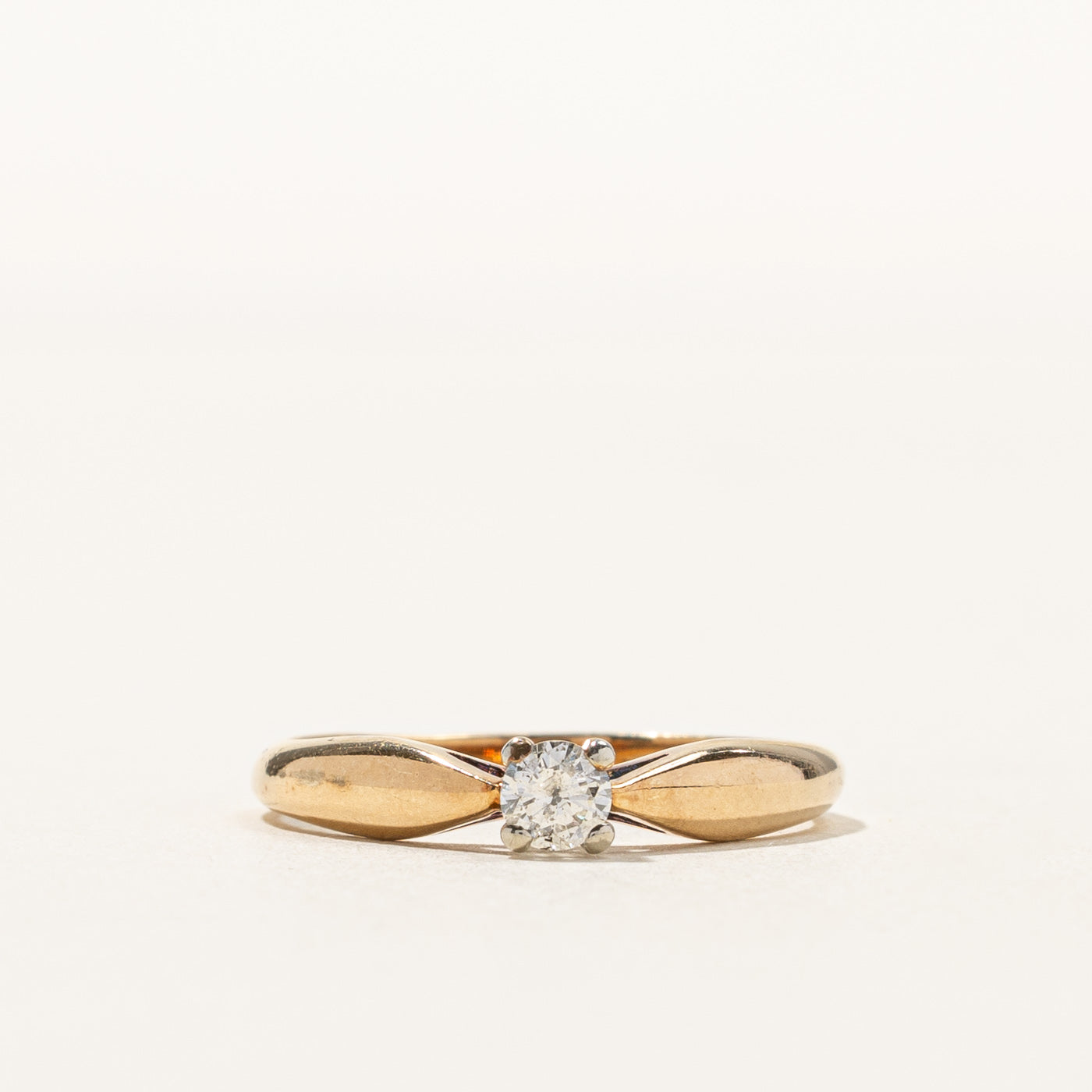 Solitaire Diamond Ring | 0.15ct | SZ 6 |