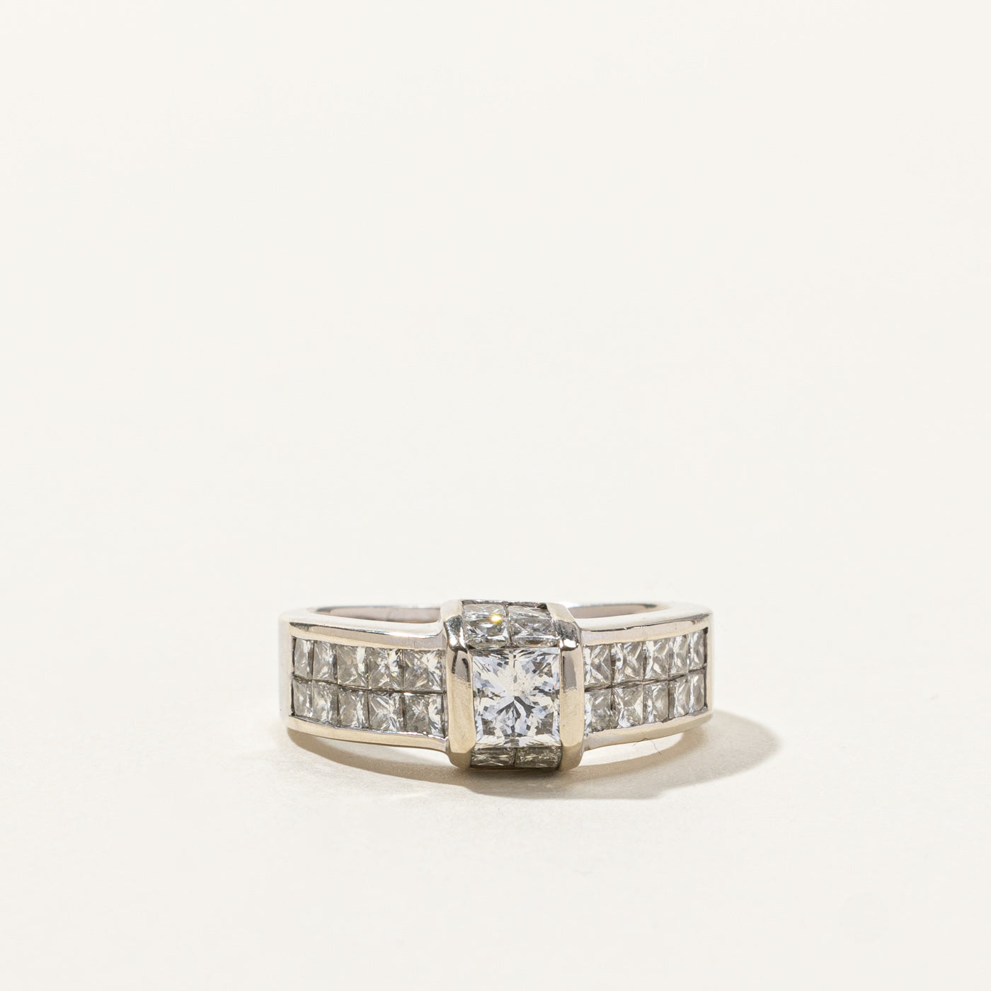 Princess Diamond Engagement Ring | 2.60ctw | SZ 6.5 |