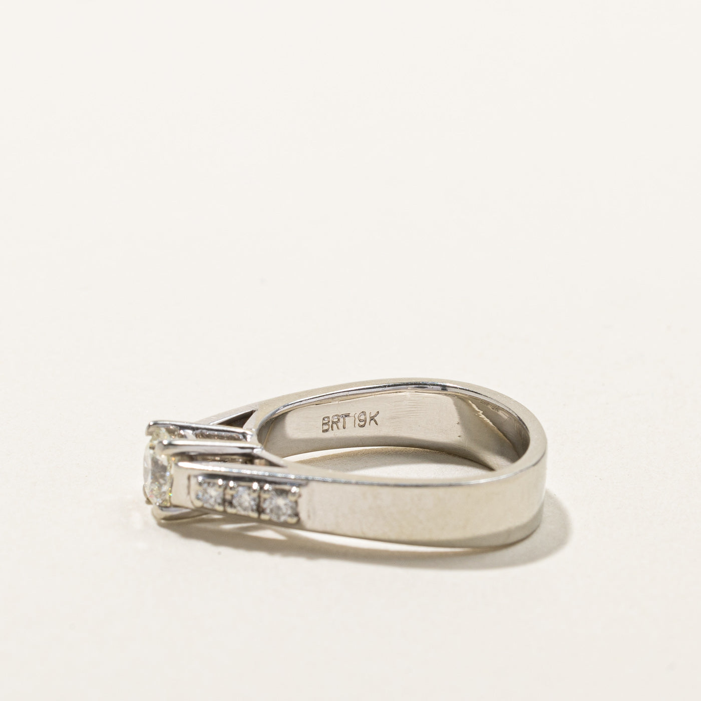 High Set Diamond Engagement Ring | 0.67ctw | SZ 4.75 |