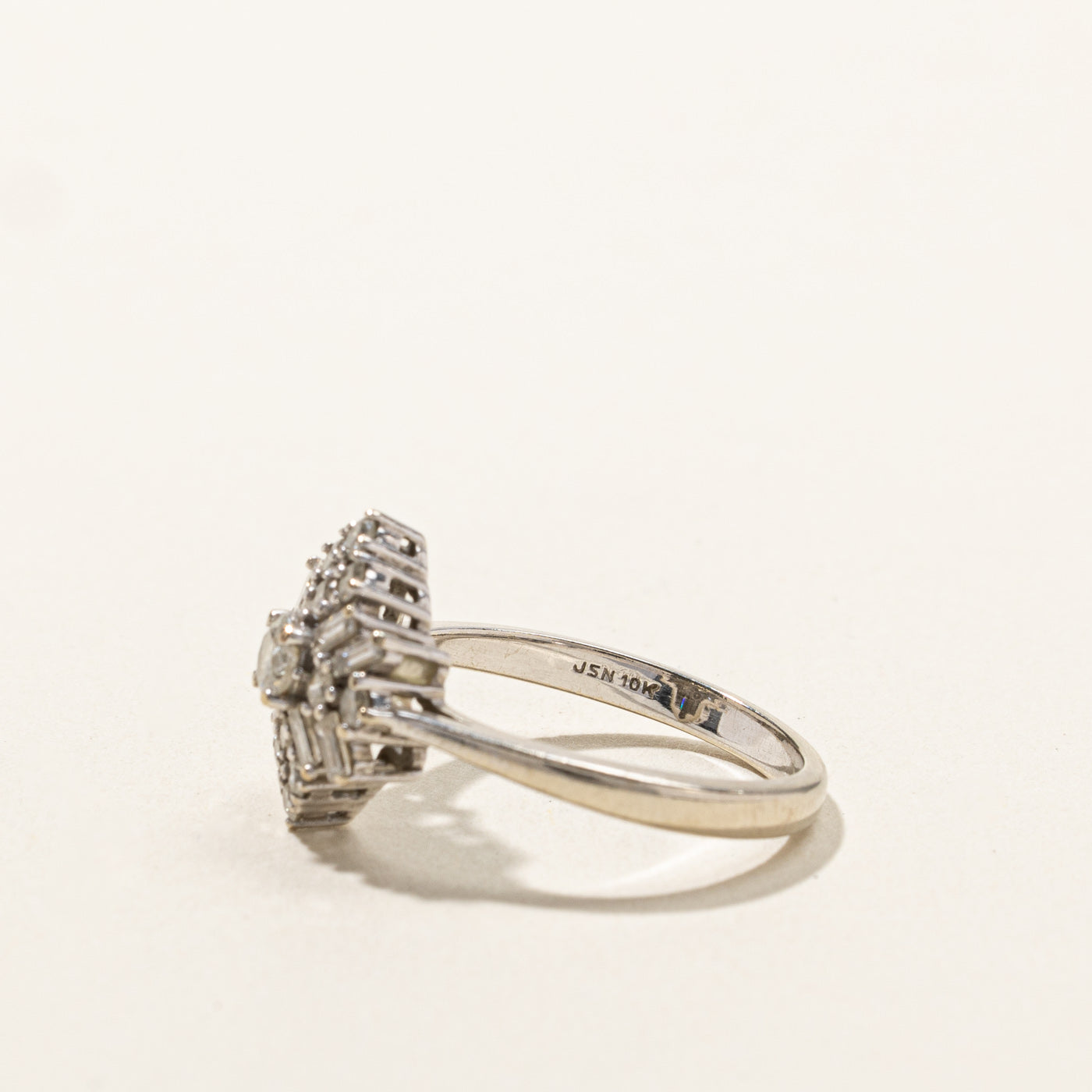 Cluster Set Diamond Ring | 0.66ctw | SZ 6.25 |