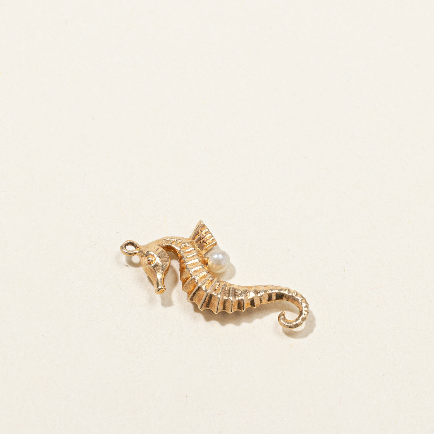 Sea Horse Pearl Pendant