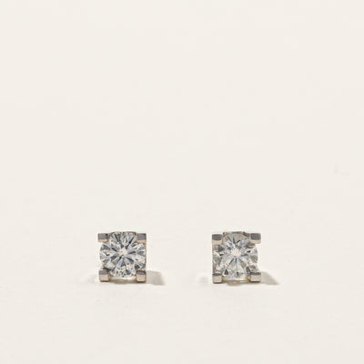 Diamond Stud Earrings | 0.70ctw |
