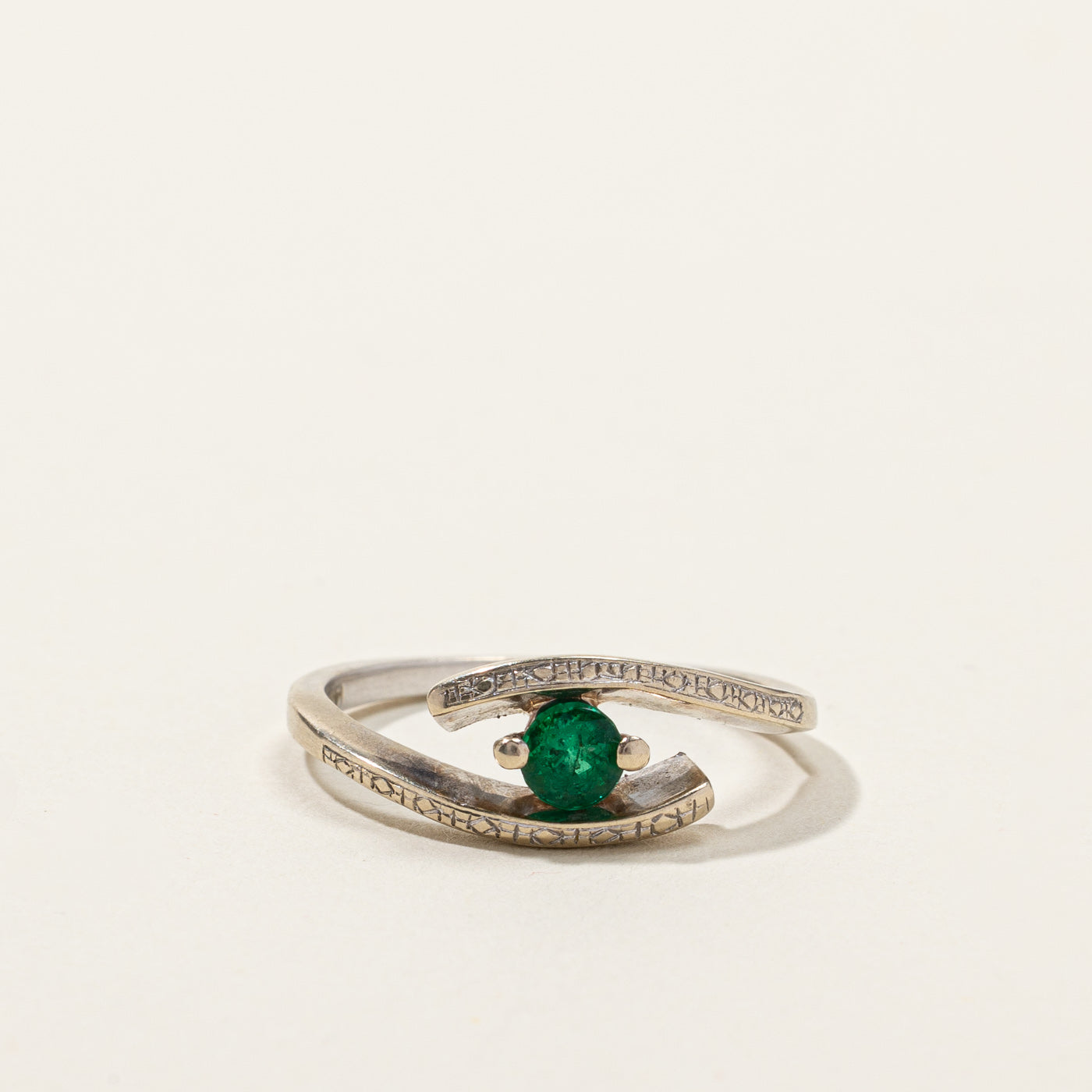 Bypass Emerald Ring | 0.25ct | SZ 8.25 |