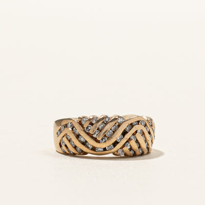 Channel Set Diamond Ring | 0.50ctw | SZ 3.5 |