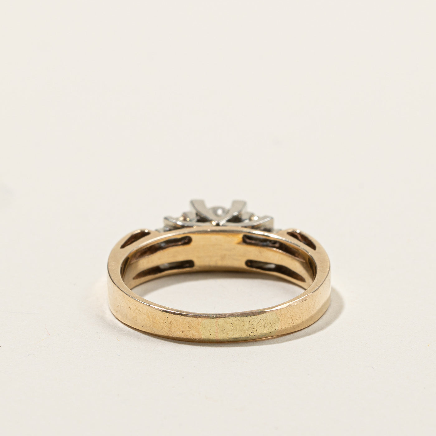 Bague en diamants en grappe | 0,26 ct | Taille 8,75 | 