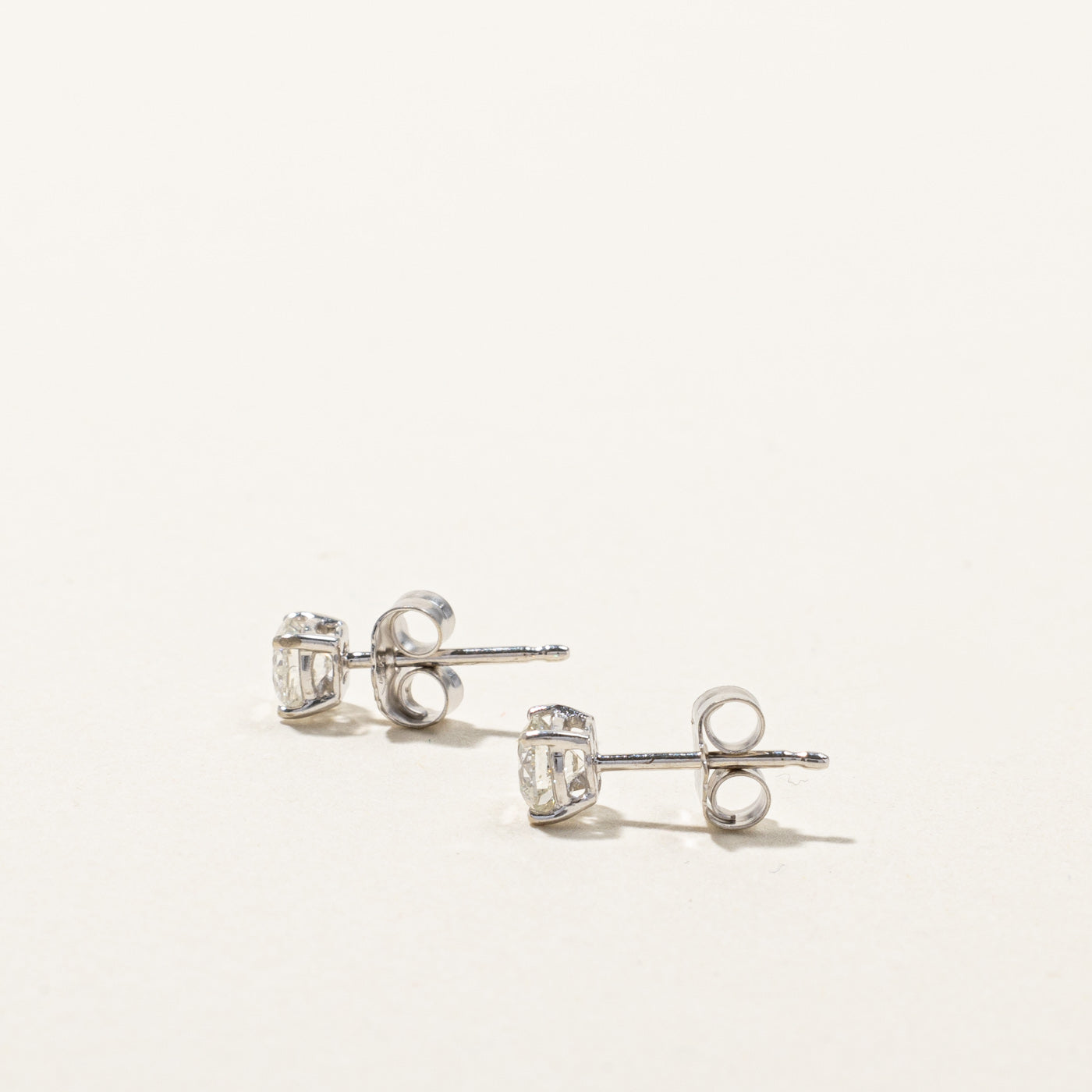 White Gold Diamond Studs | 0.44ctw |