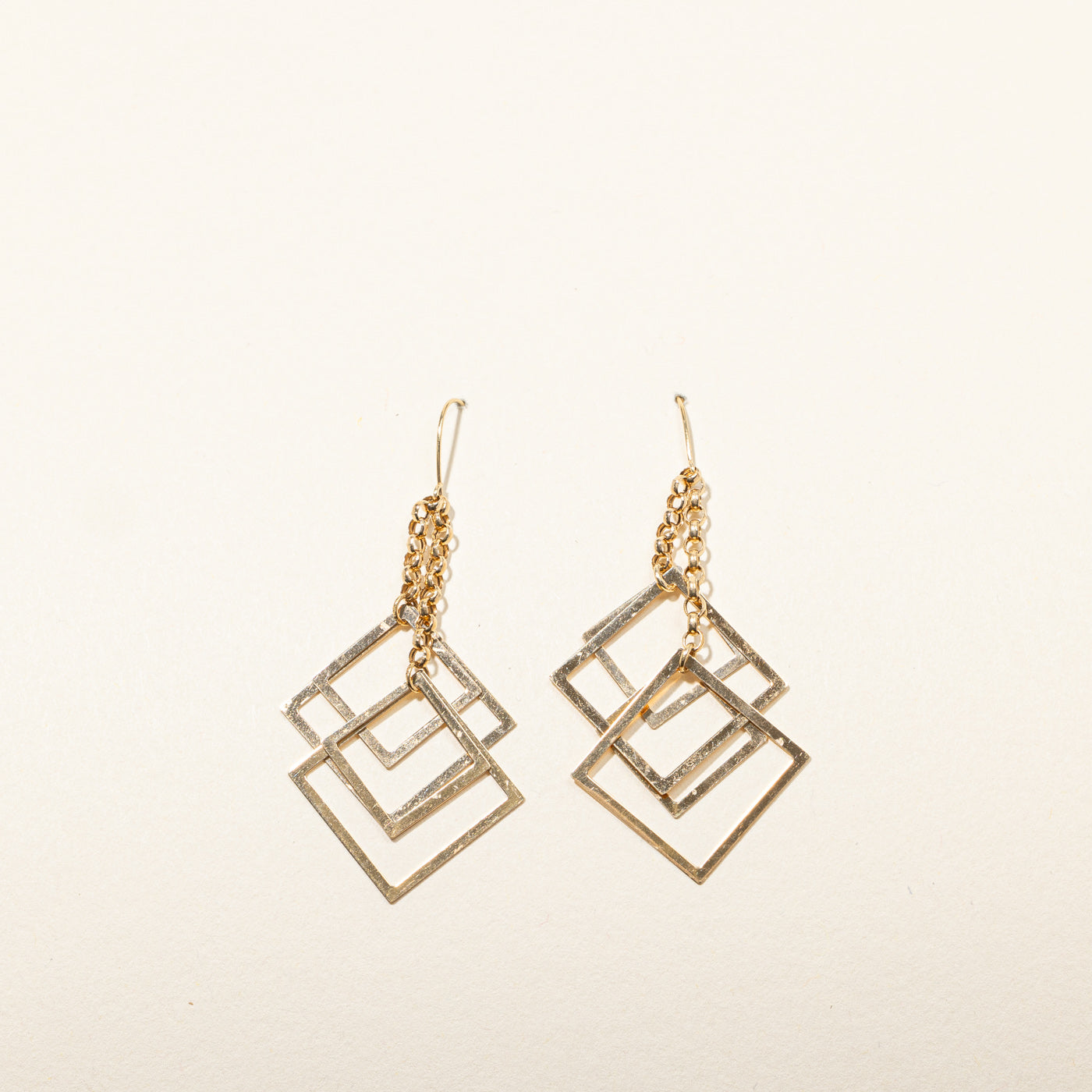 Gold Dangle Earrings