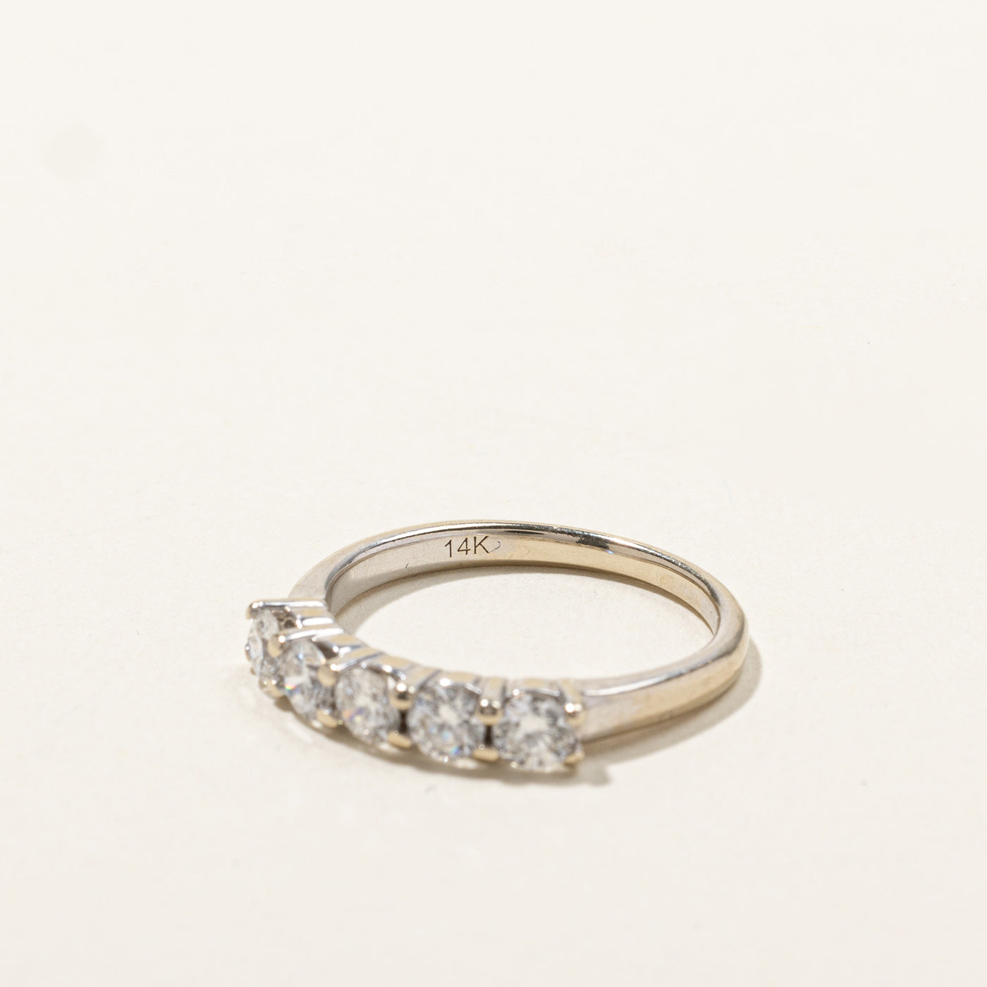 Five Stone Diamond Band | 0.65ctw | SZ 5.75 |