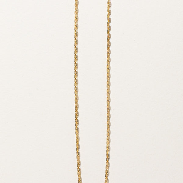 Gold Anchor Chain | 24