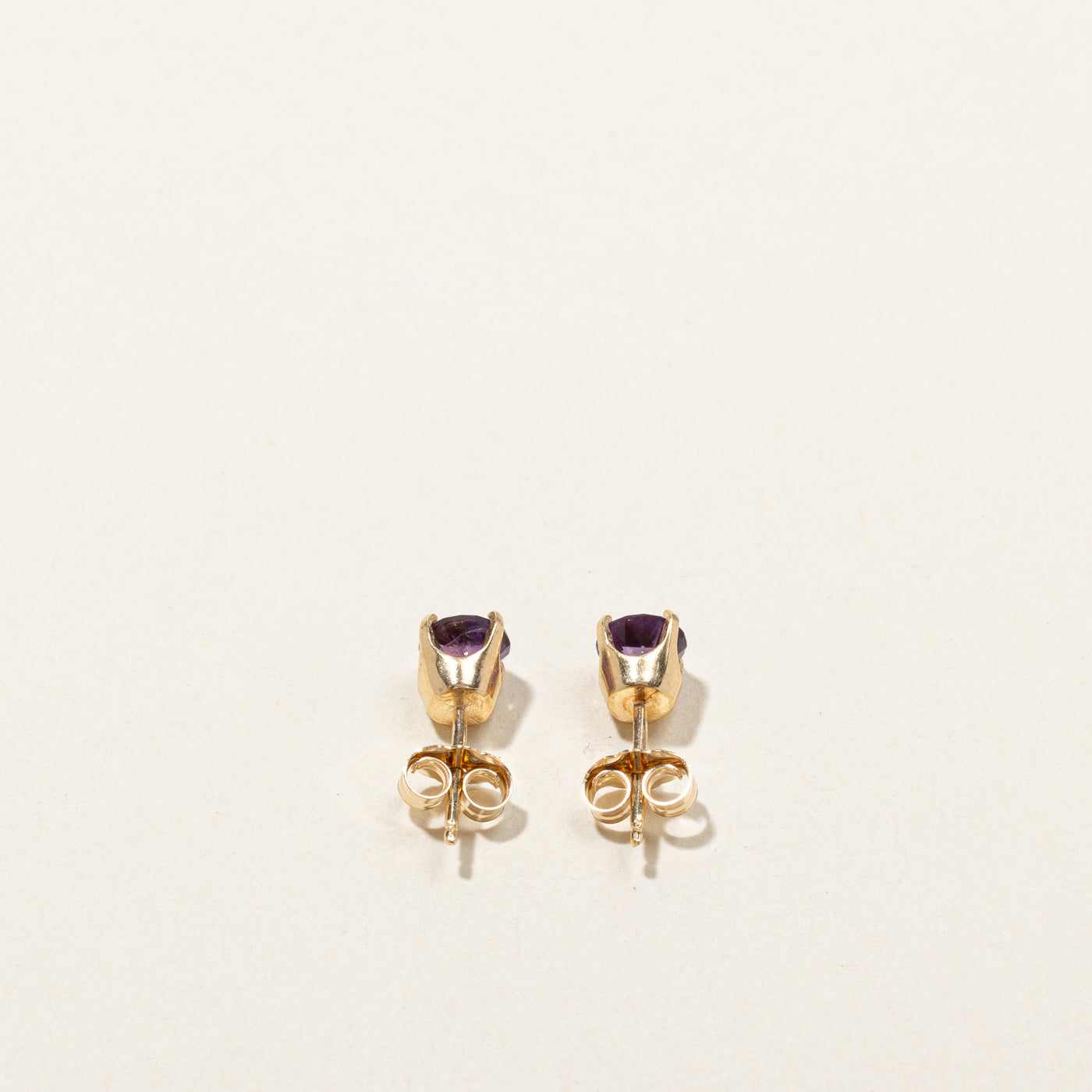 Amethyst Stud Earrings | 0.80ctw |