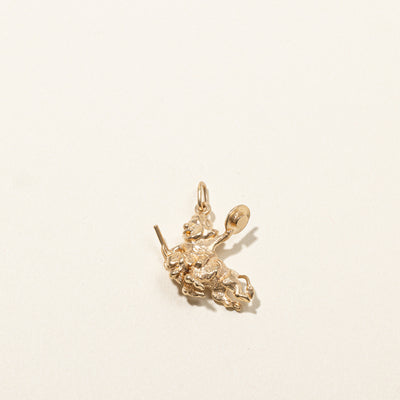 Yellow Gold Charm