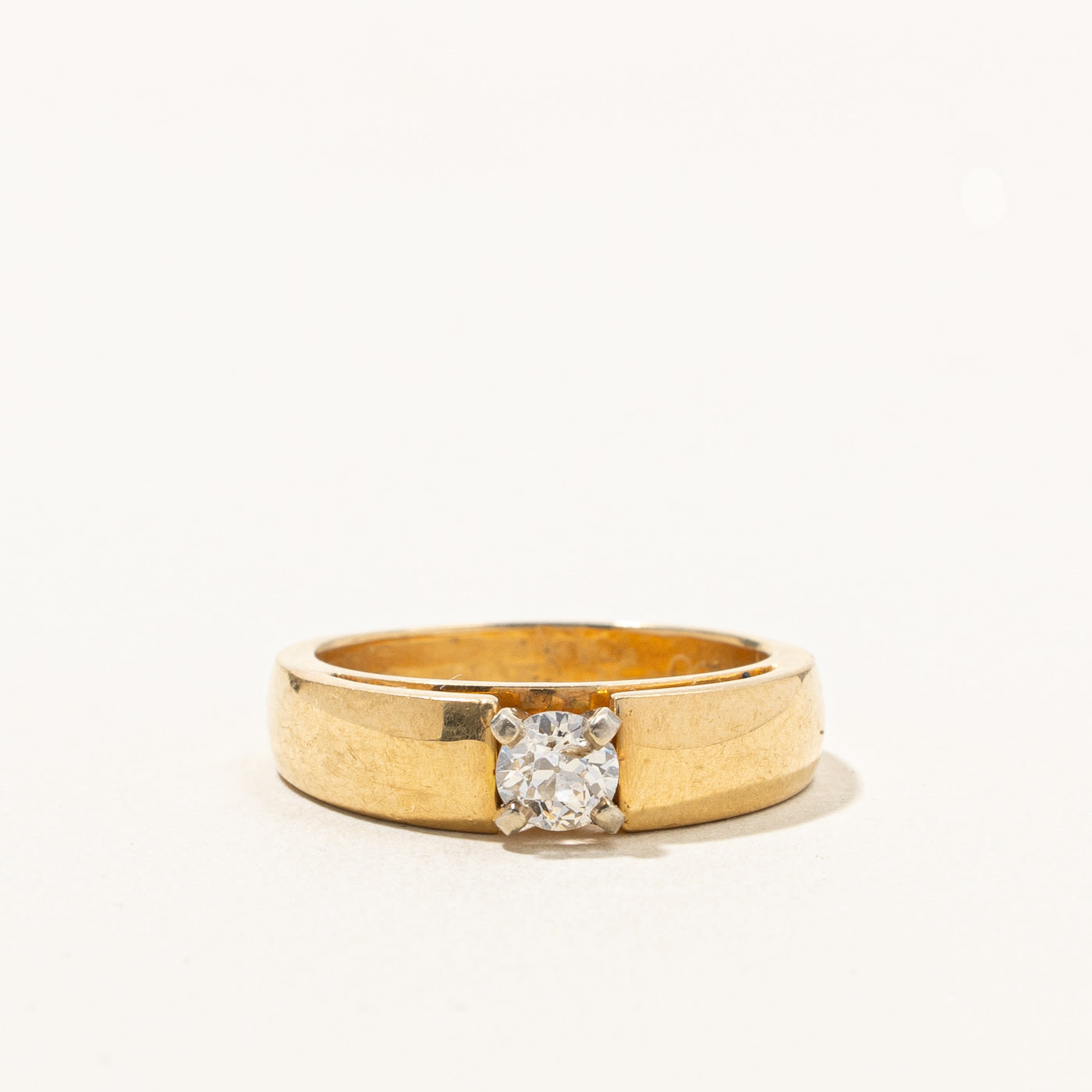 Old European Cut Diamond Ring | 0.33ct | SZ 7 |