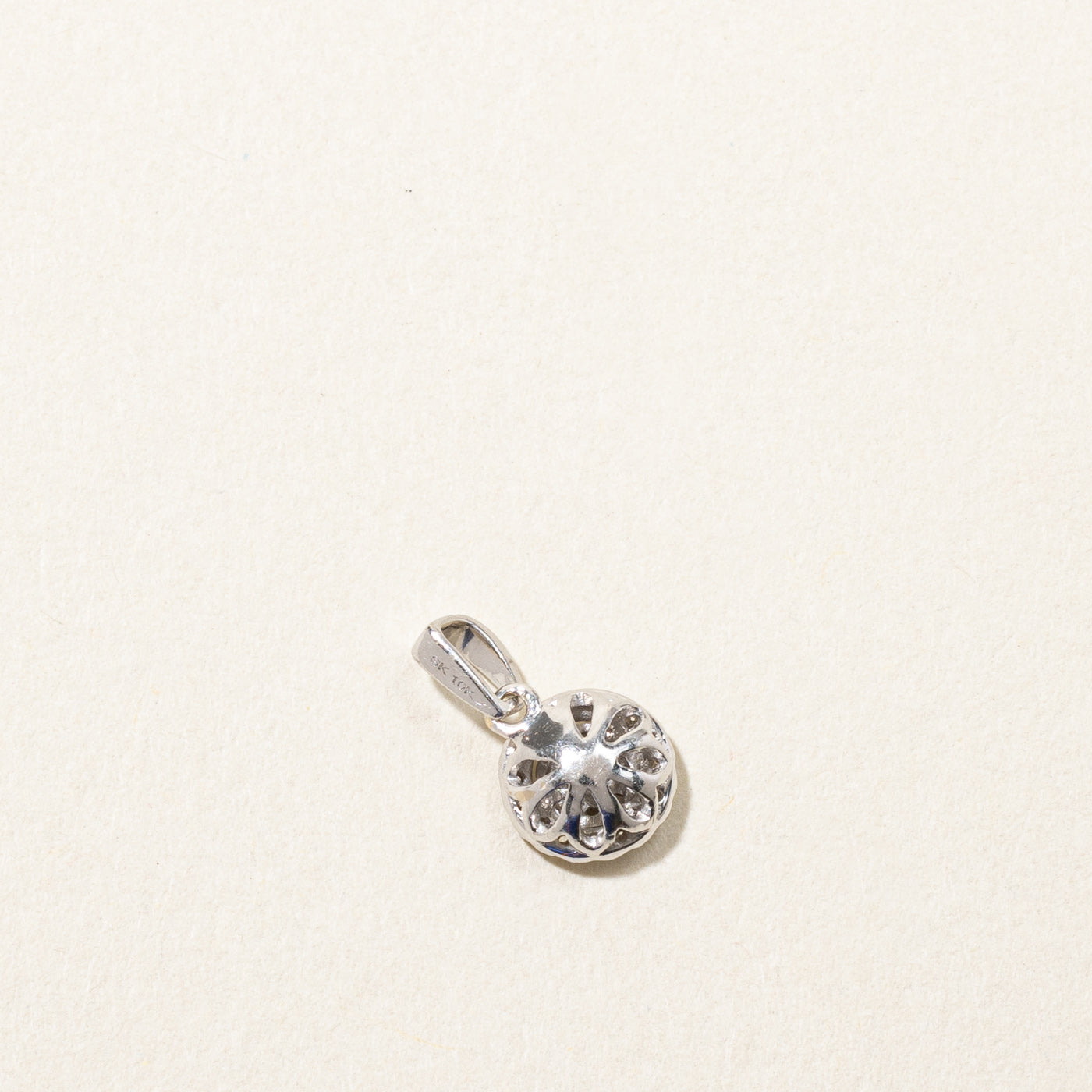 Pendentif en diamants en grappe | 0,25 ct | 
