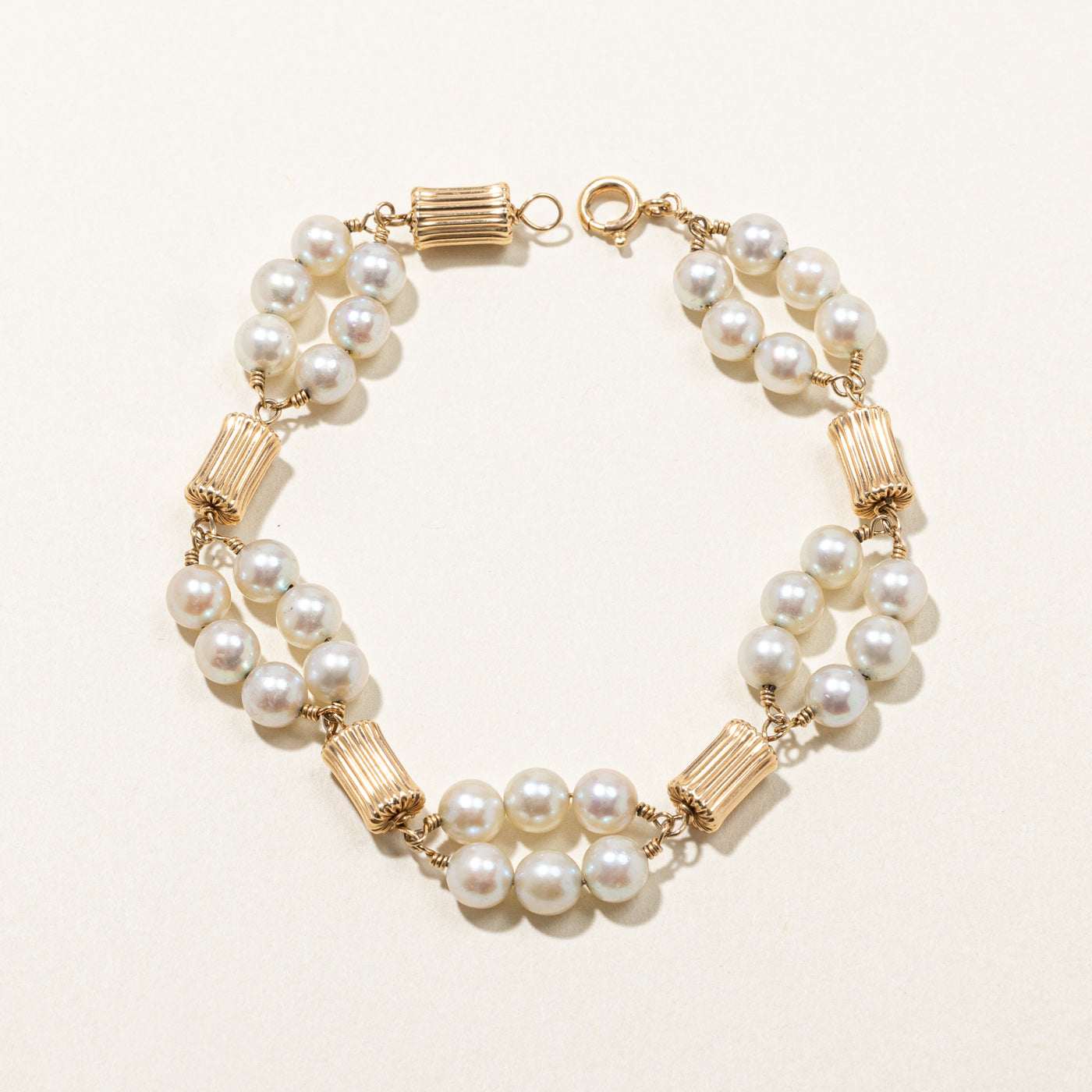 Pearl Chain Bracelet | 7.5"|