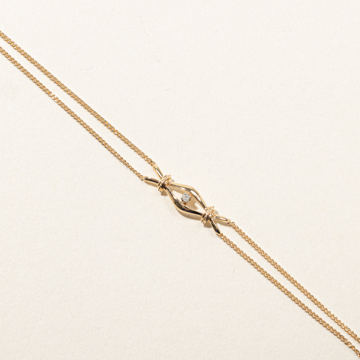 Diamond Chain Bracelet | 0.03ct | 7"|