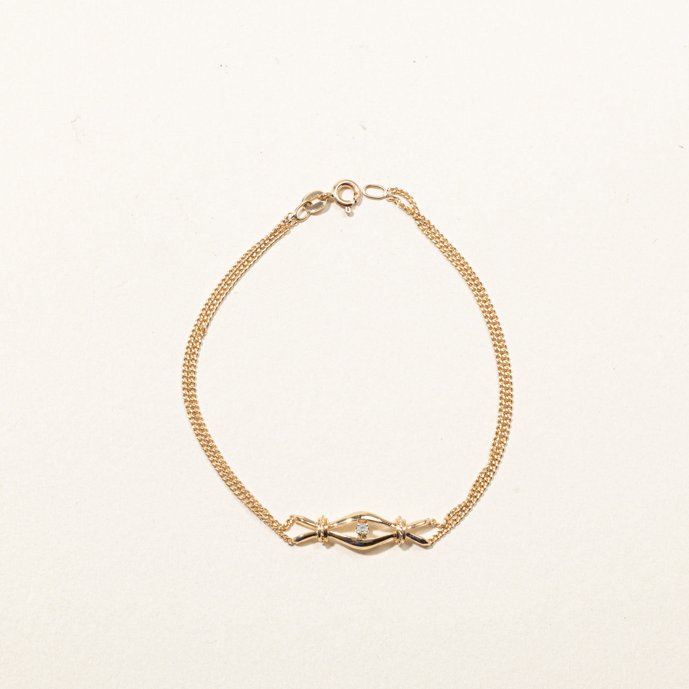 Diamond Chain Bracelet | 0.03ct | 7"|