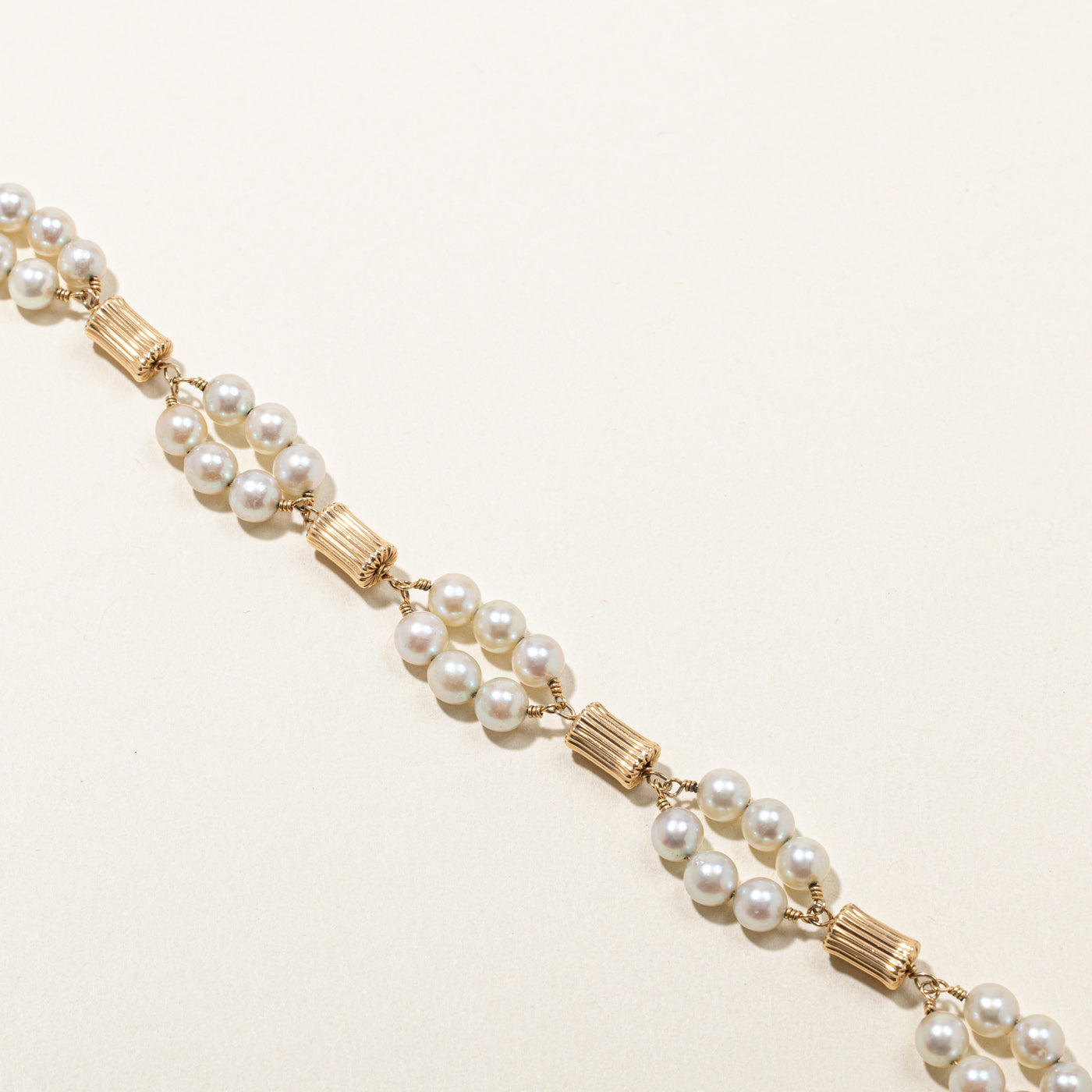 Pearl Chain Bracelet | 7.5"|