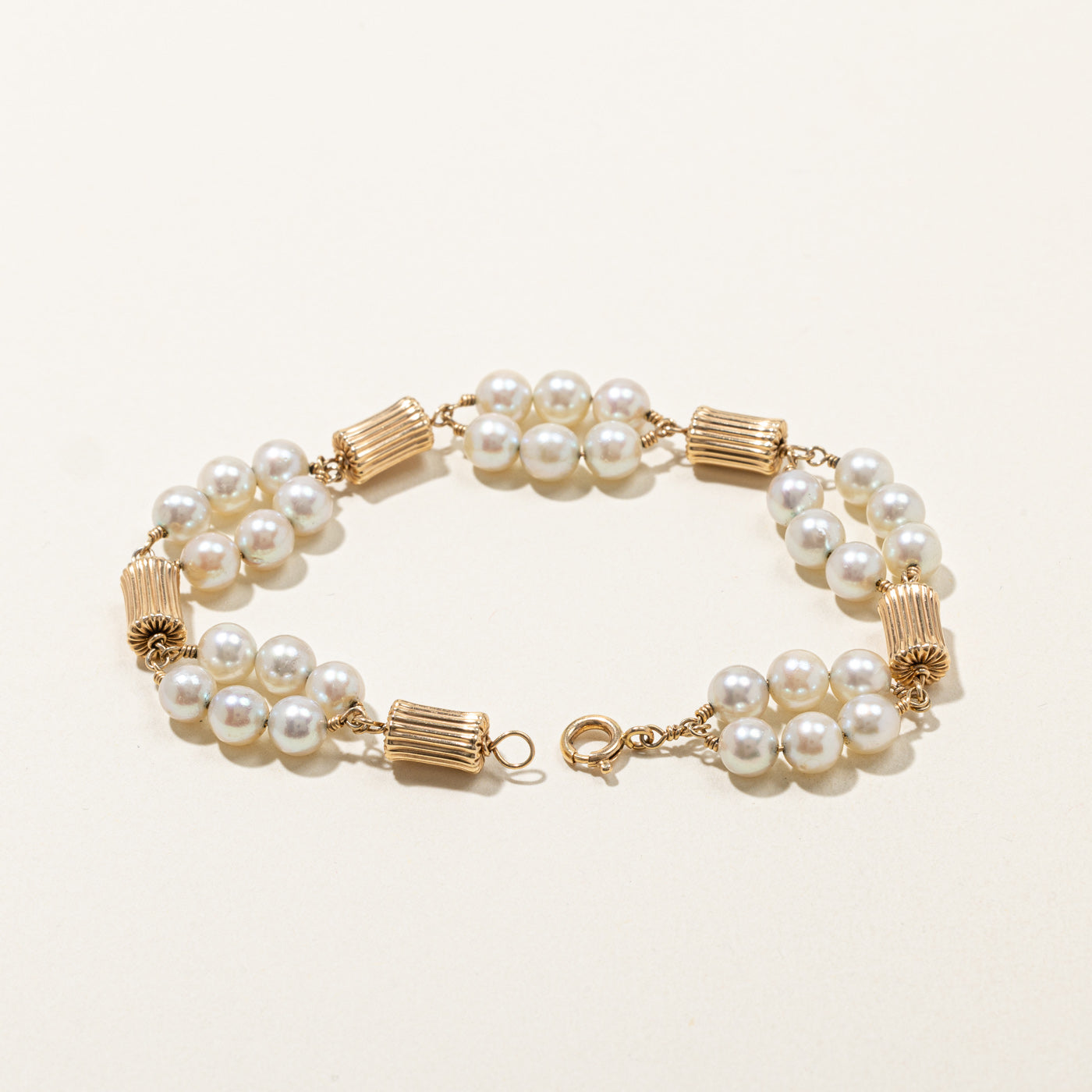 Pearl Chain Bracelet | 7.5"|
