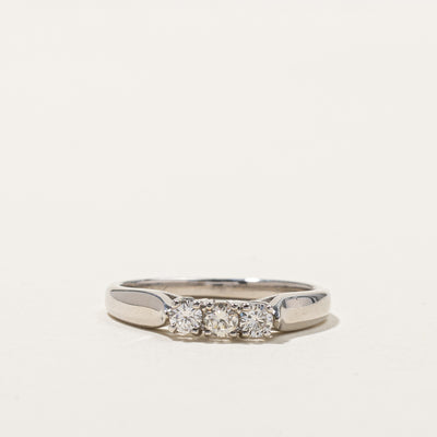 Three Stone Diamond Ring | 0.22ctw | SZ 6.25 |