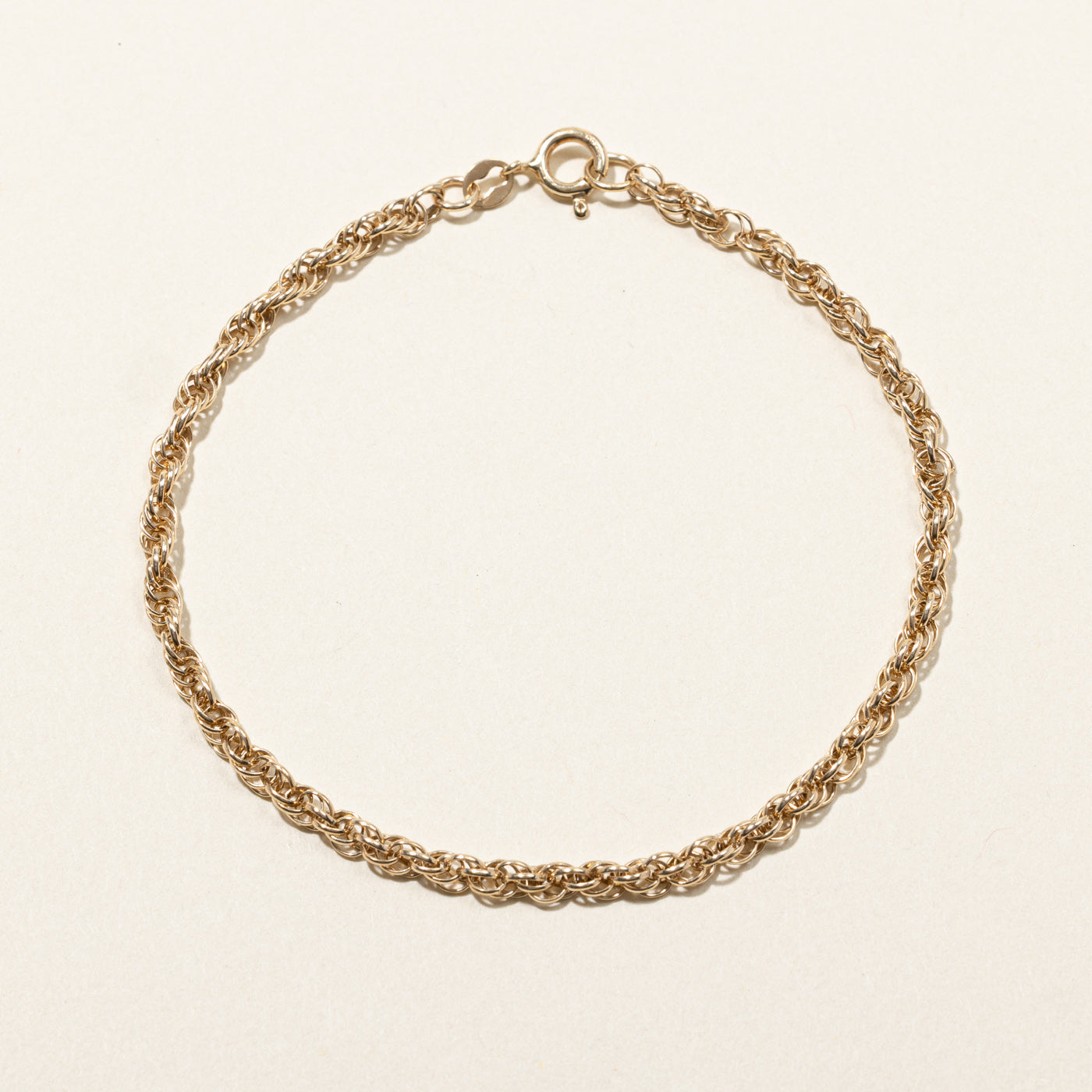 Gold Prince of Wales Chain Bracelet | 8"|