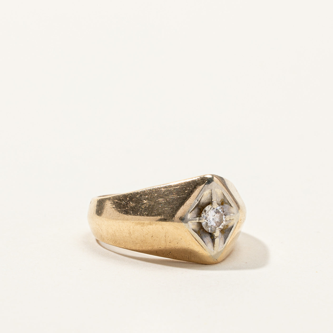 Solitaire Diamond Ring | 0.26ct | SZ 9.25 |