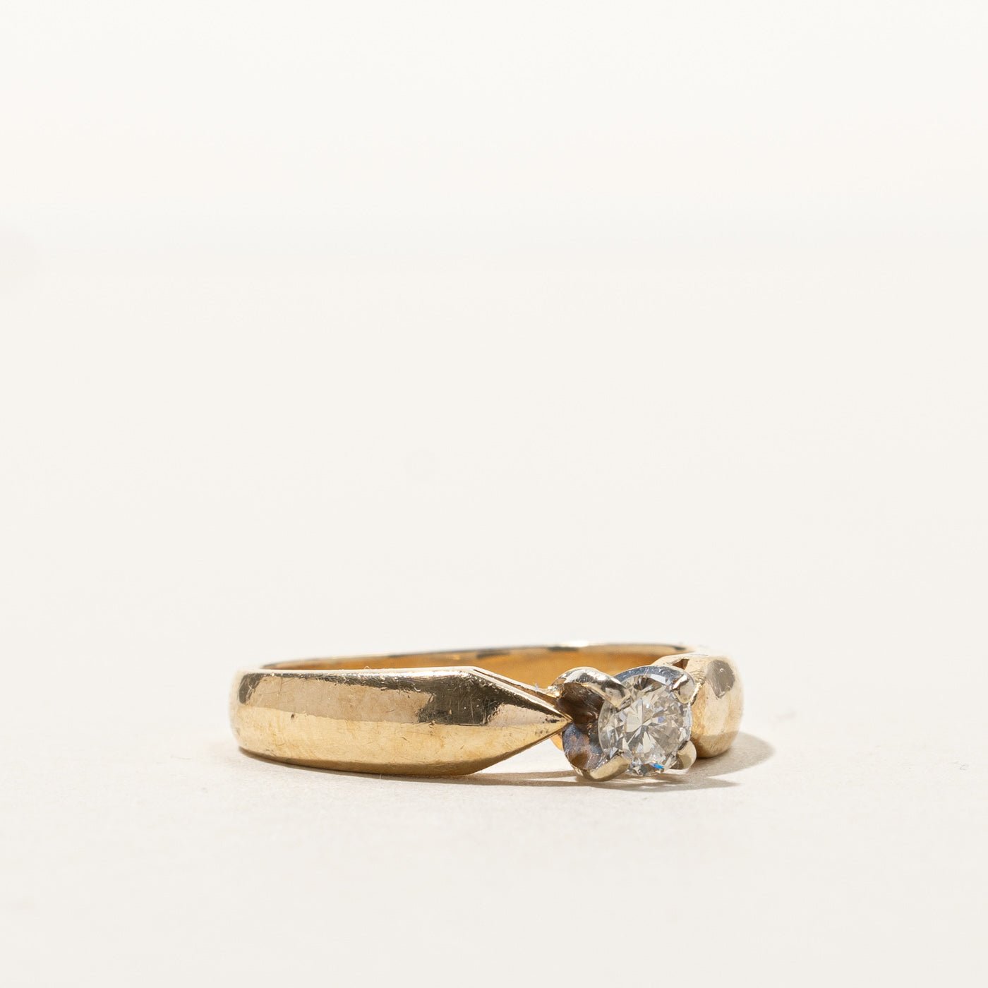 Solitaire Diamond Ring | 0.26ct | SZ 7.5 |