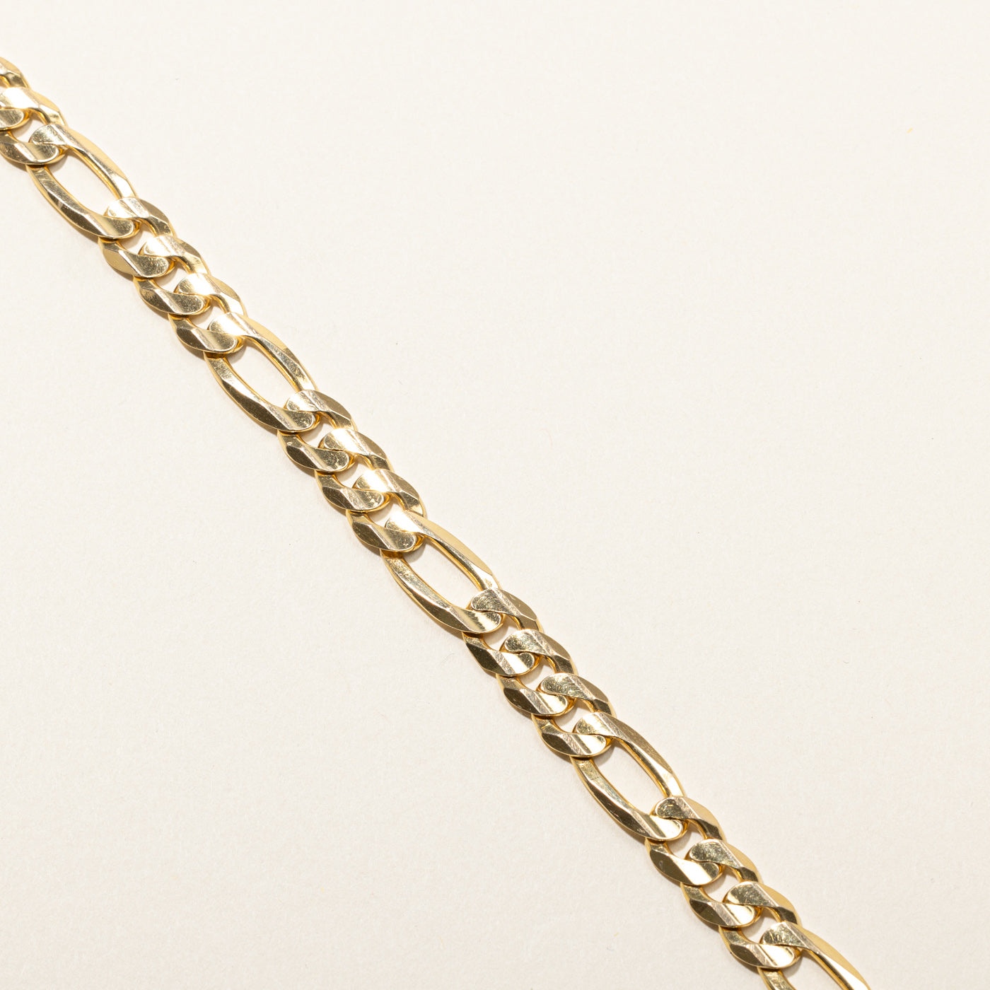 Figaro Link Chain Bracelet | 8"|
