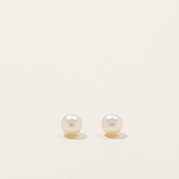 Pearl Stud Earrings