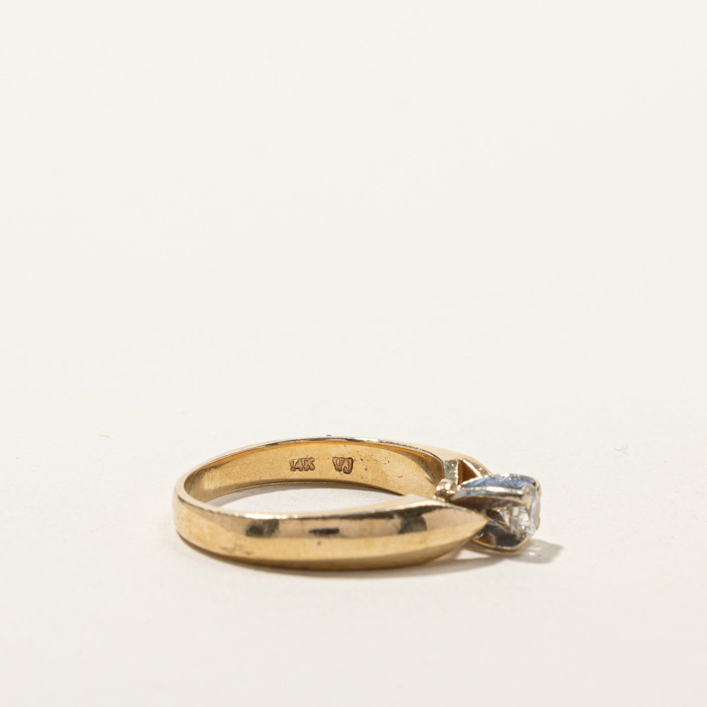 Solitaire Diamond Ring | 0.26ct | SZ 7.5 |