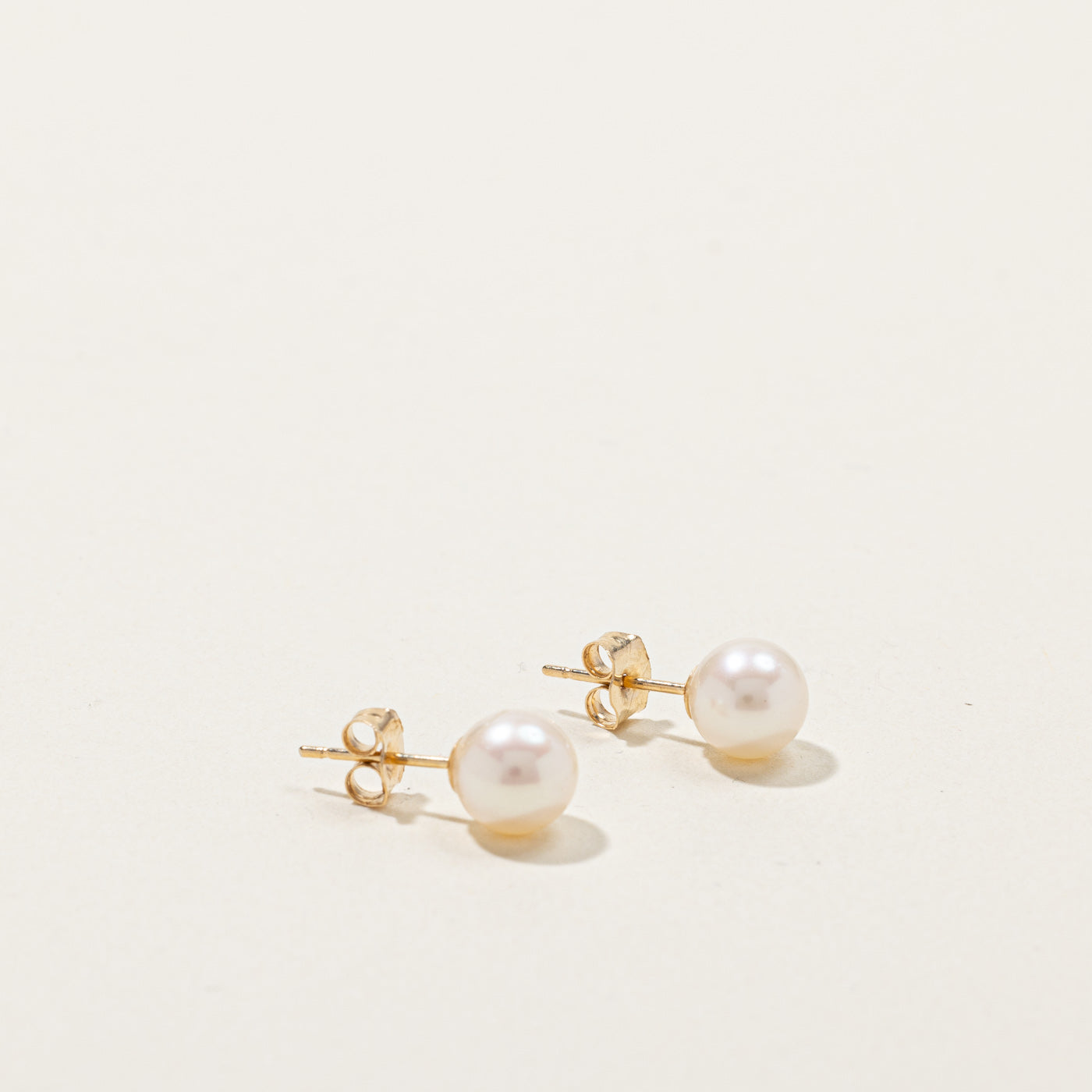 Pearl Stud Earrings