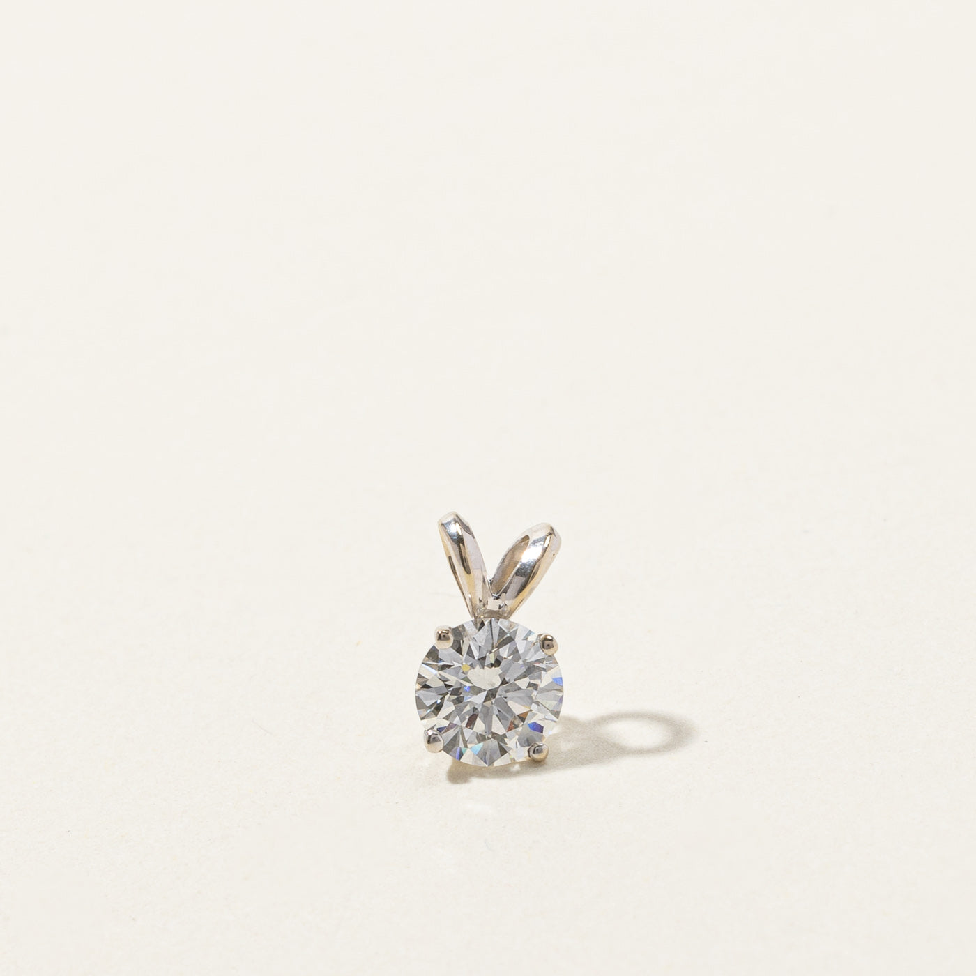 GIA Certified Solitaire Diamond Pendant | 1.03ct VS1 F |