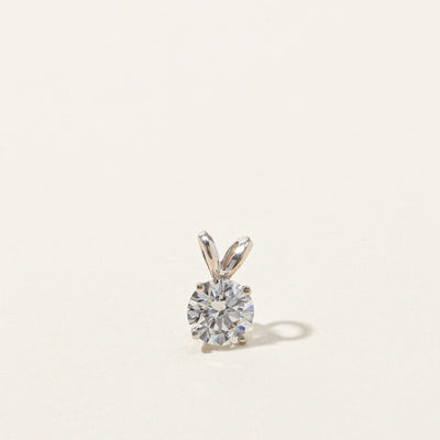 GIA Certified Solitaire Diamond Pendant | 1.03ct VS1 F |