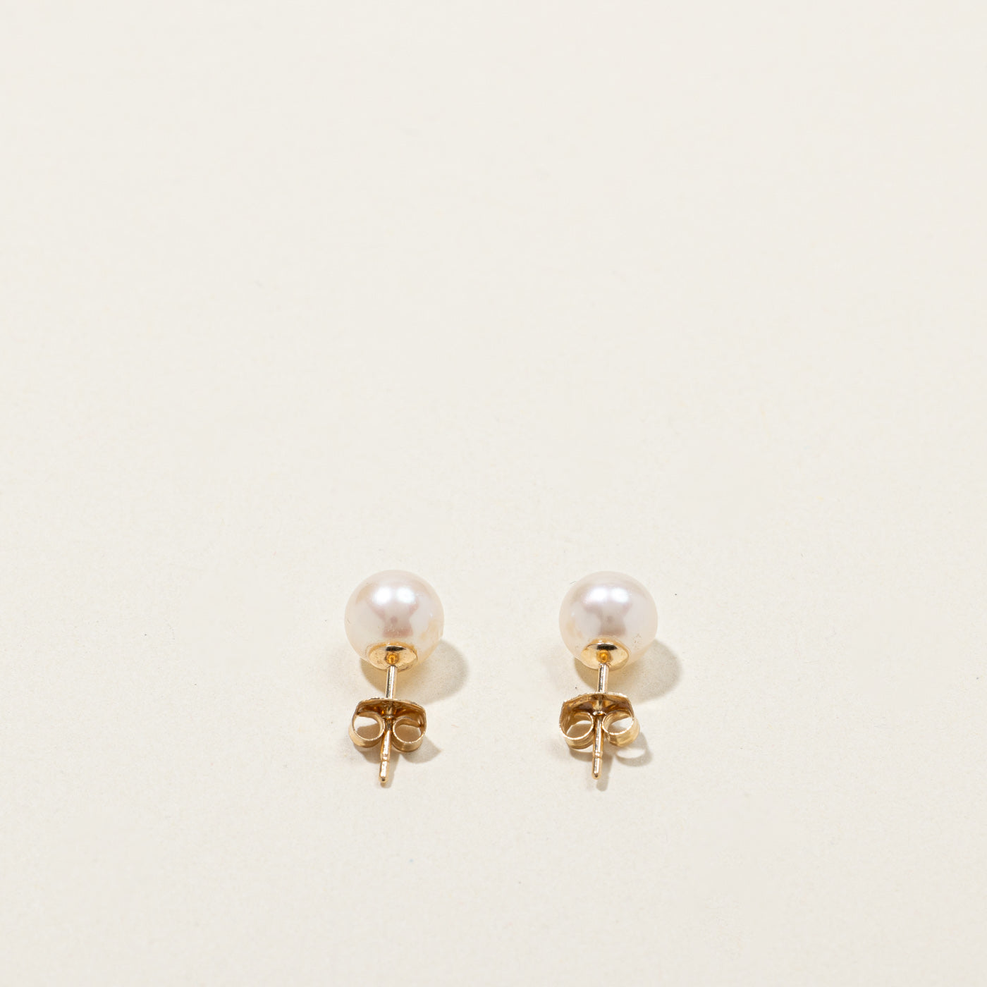 Pearl Stud Earrings