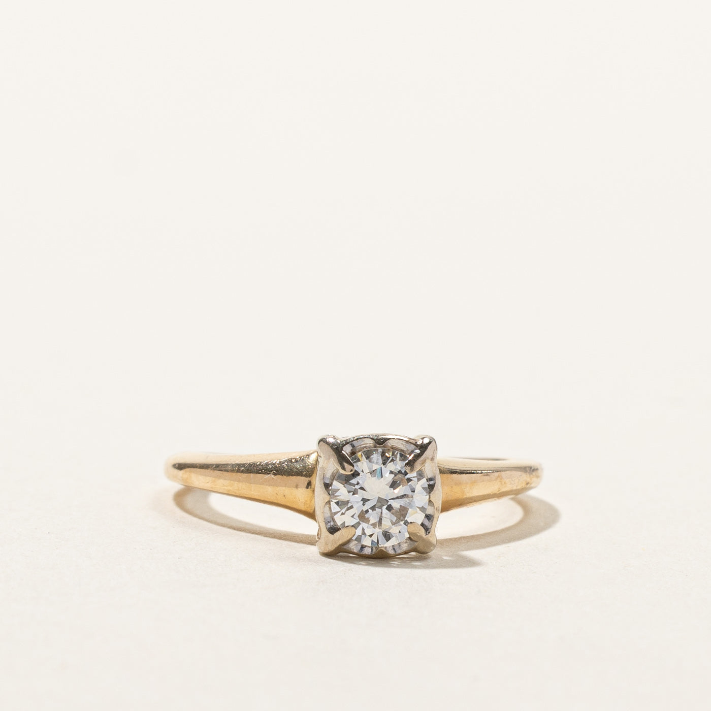 Prong Set Diamond Ring | 0.34ct | SZ 4.5 |