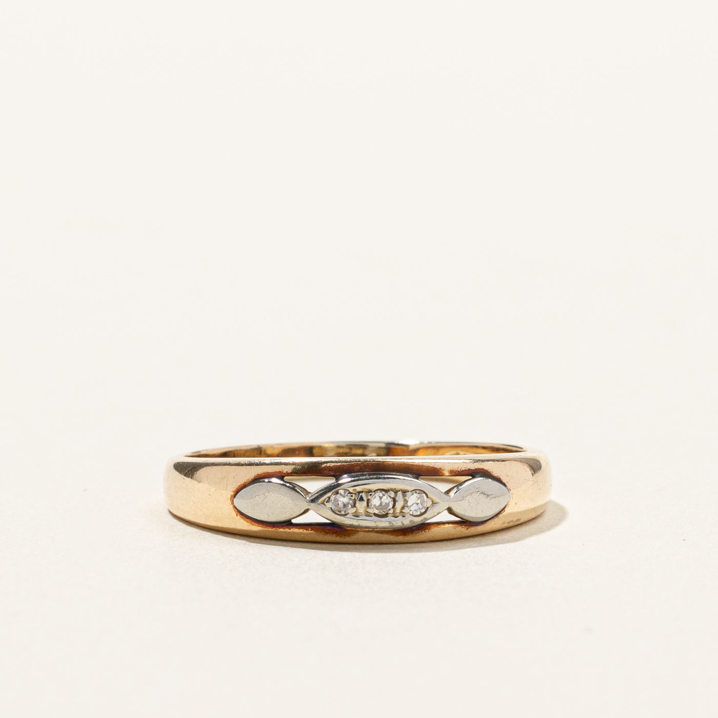 Bande de diamant | 0,03ctw | Taille 8,25 | 