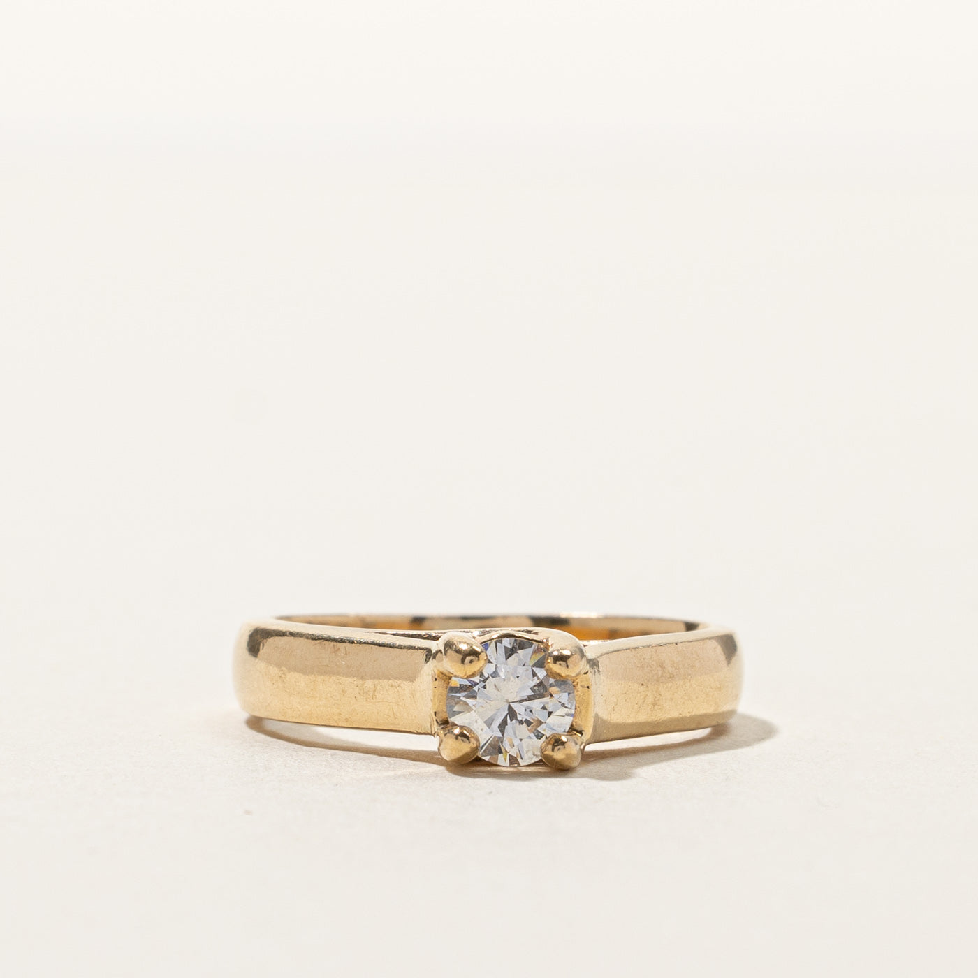 Prong Set Diamond Ring | 0.38ct | SZ 5 |