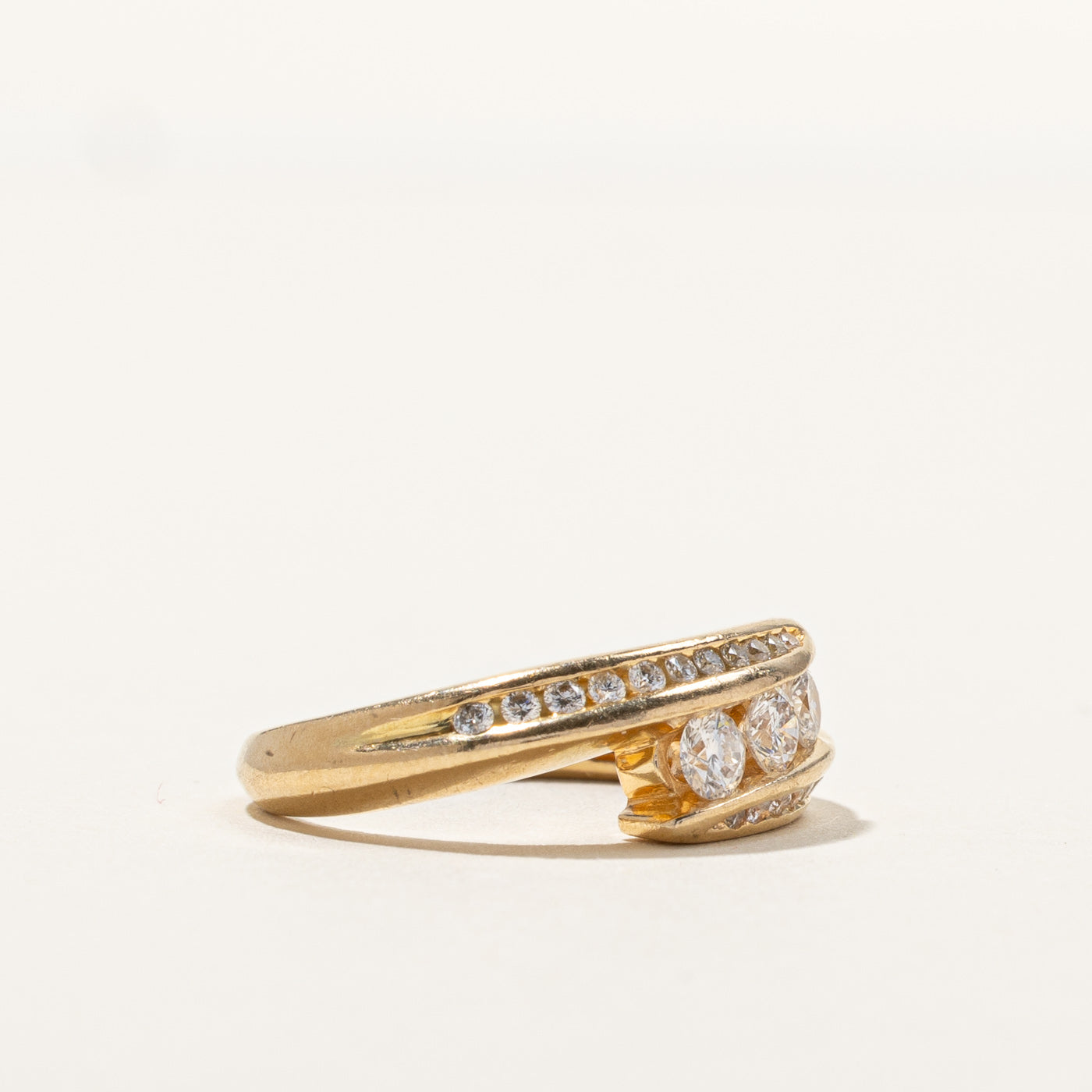 Bypass Diamond Ring | 0.47ctw | SZ 4.25 |